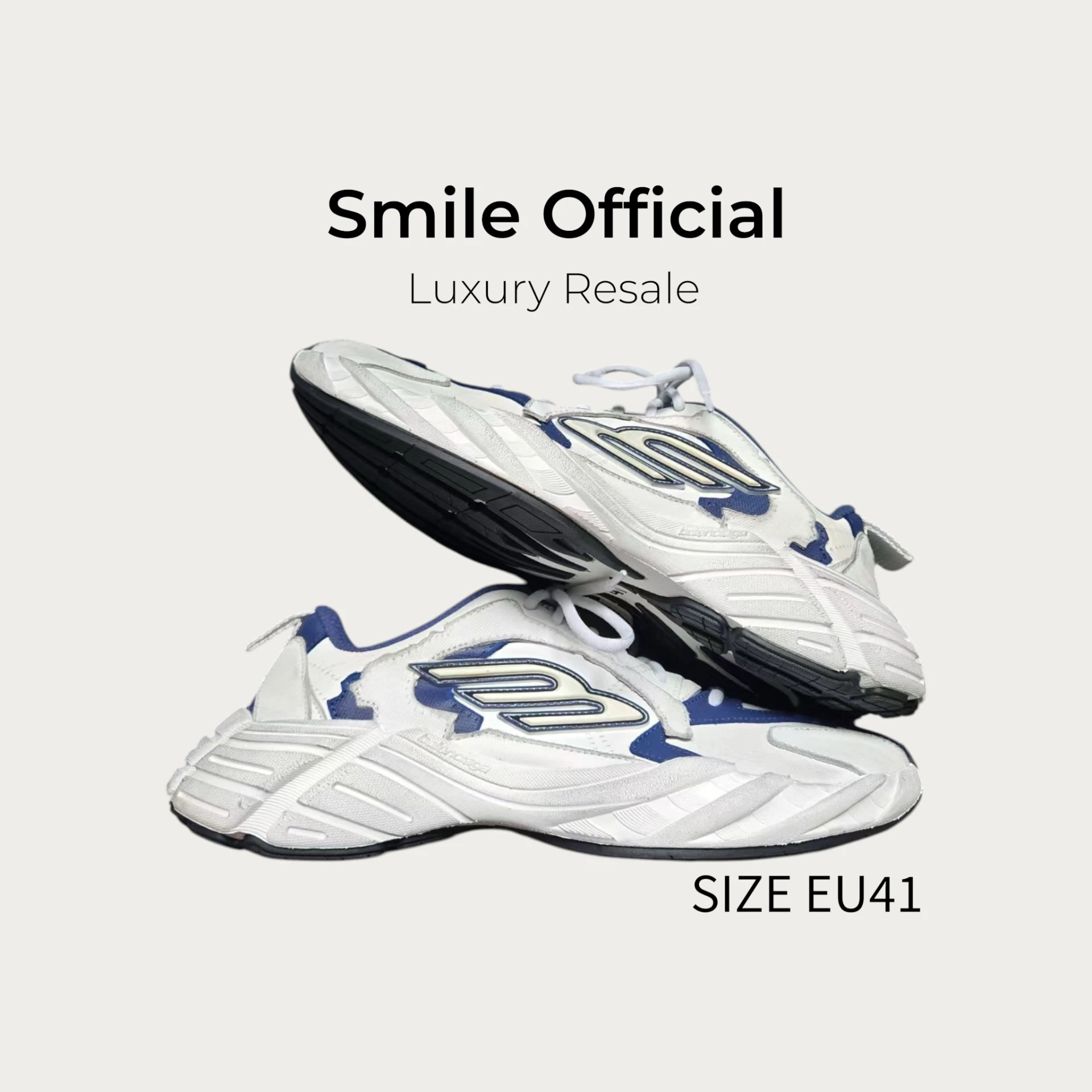 [SMILE] 巴黎世家BALENCIAGA MONDAY 白藍