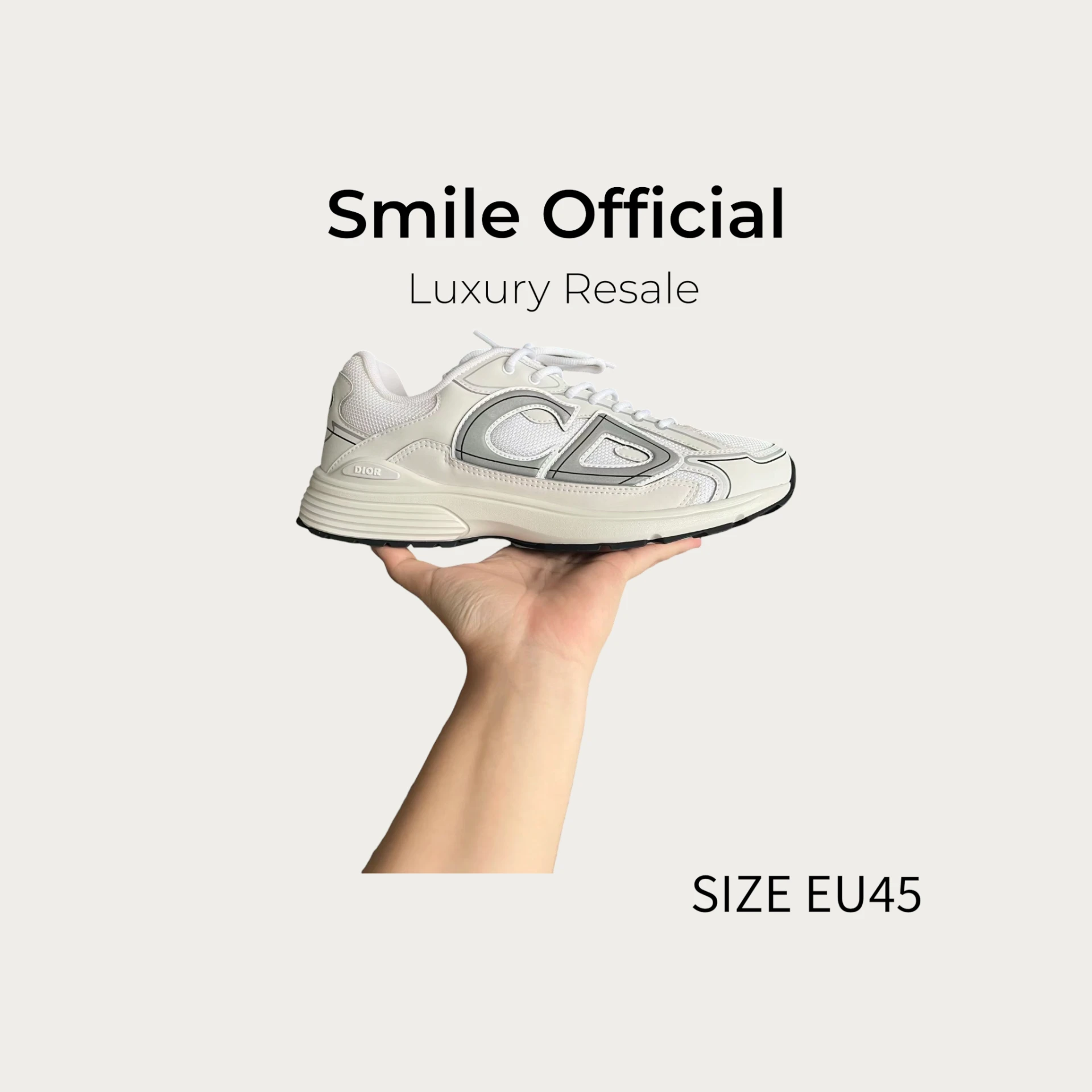 [SMILE] Dior b30 白色 休閒鞋