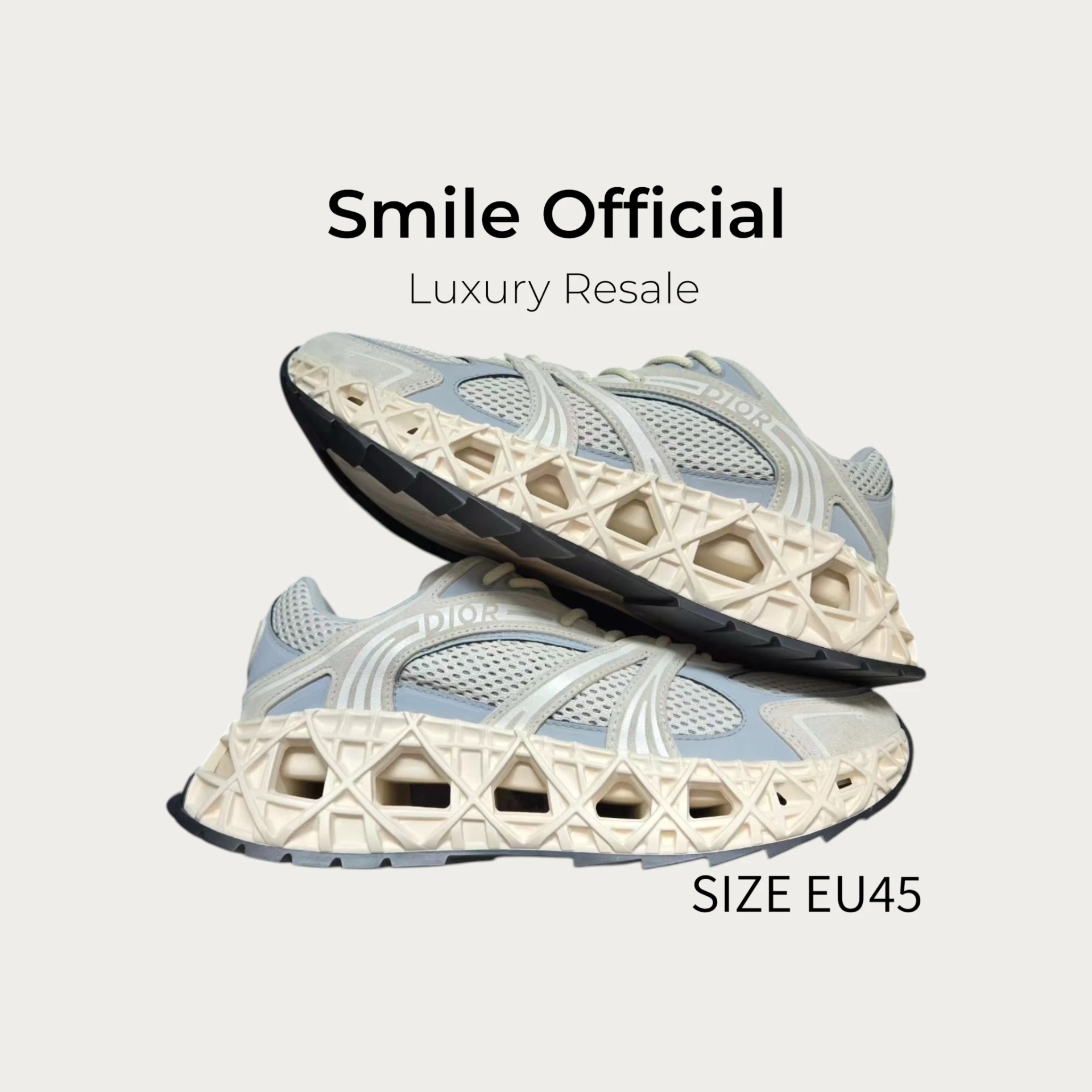 [SMILE] DIOR B35 NXXT 米白 休閒鞋
