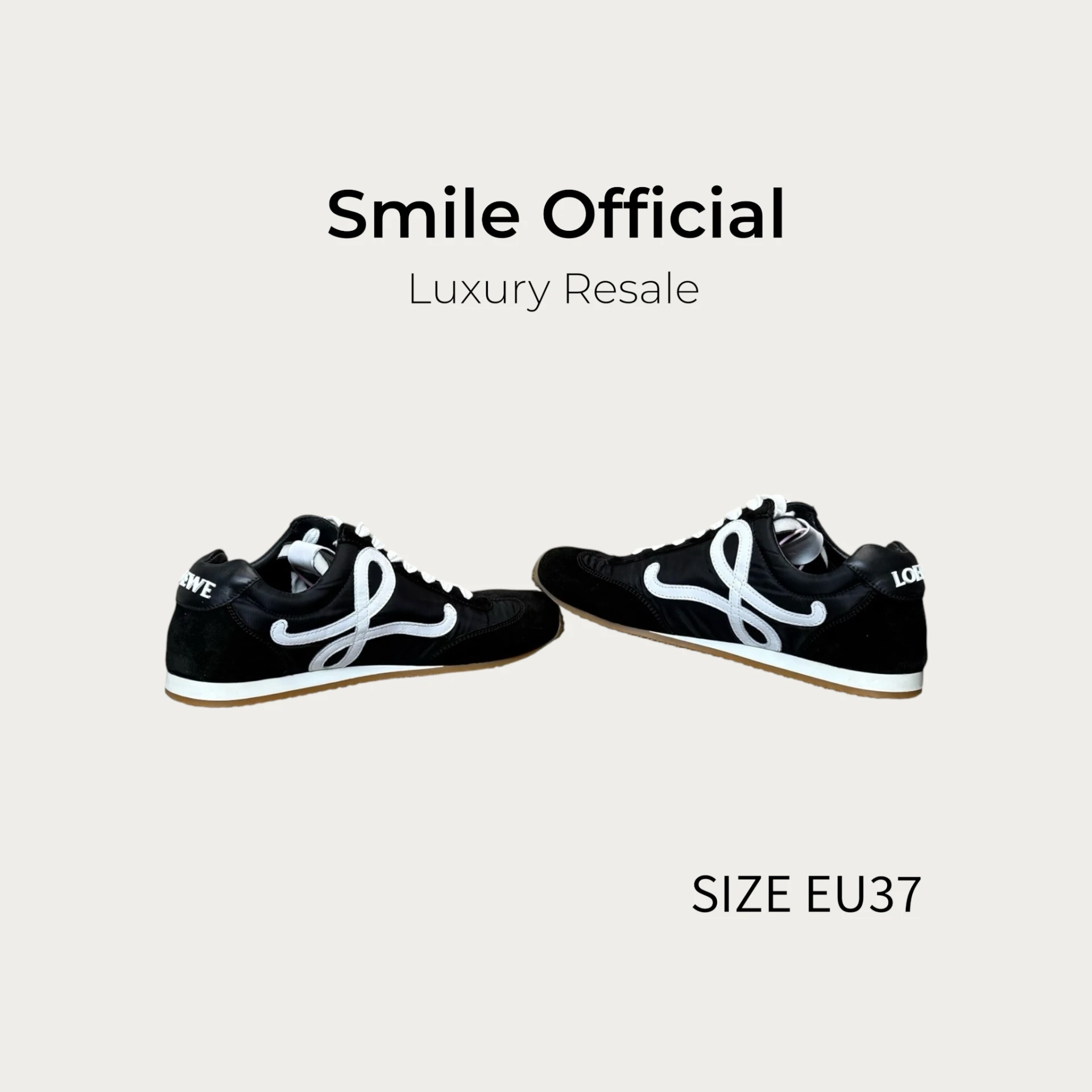 [SMILE] Loewe Ballet Runner 2.0 黑色德訓鞋
