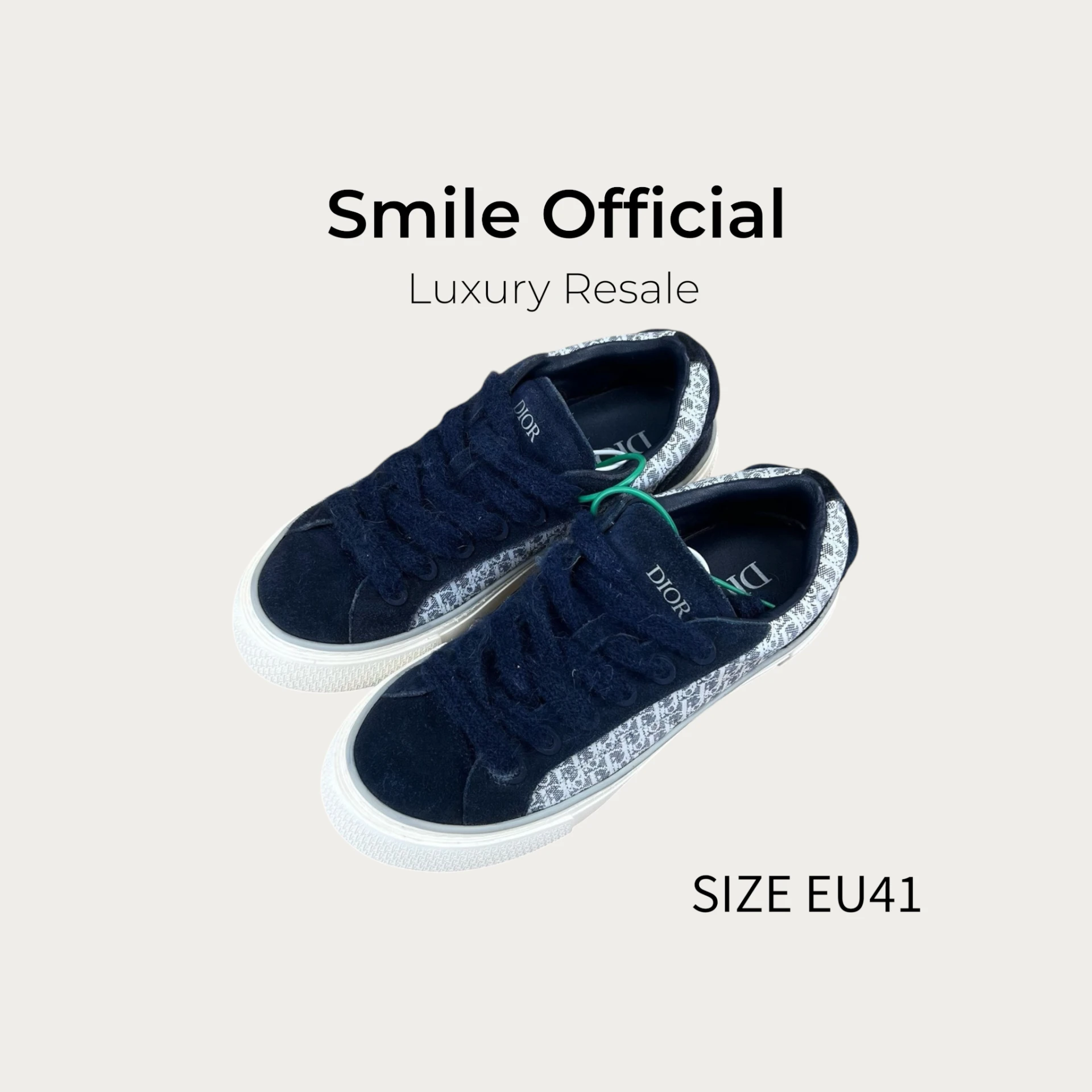 [SMILE] dior b33 藍白 休閒鞋