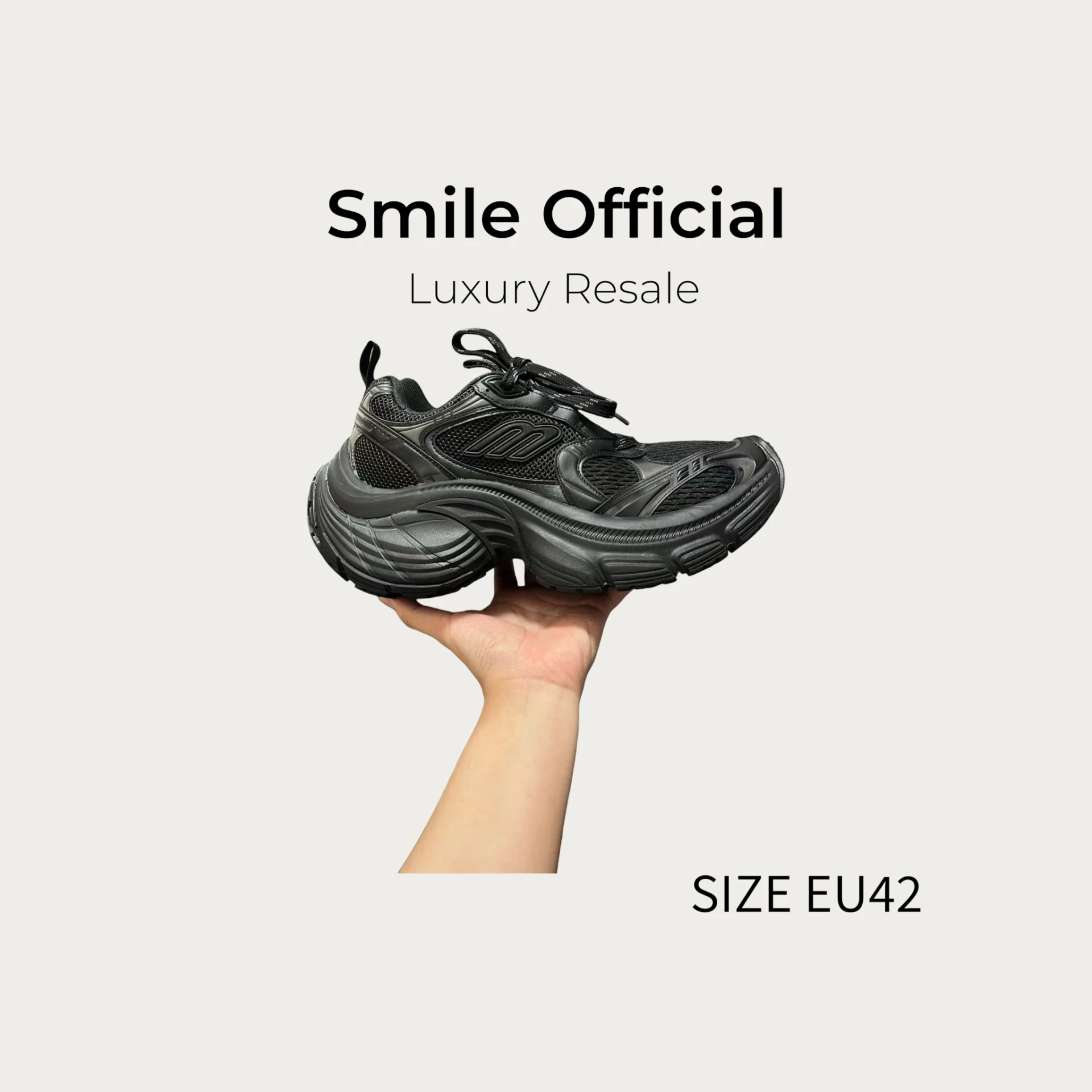 [SMILE] BALENCIAGA 巴黎世家 10xl 黑色