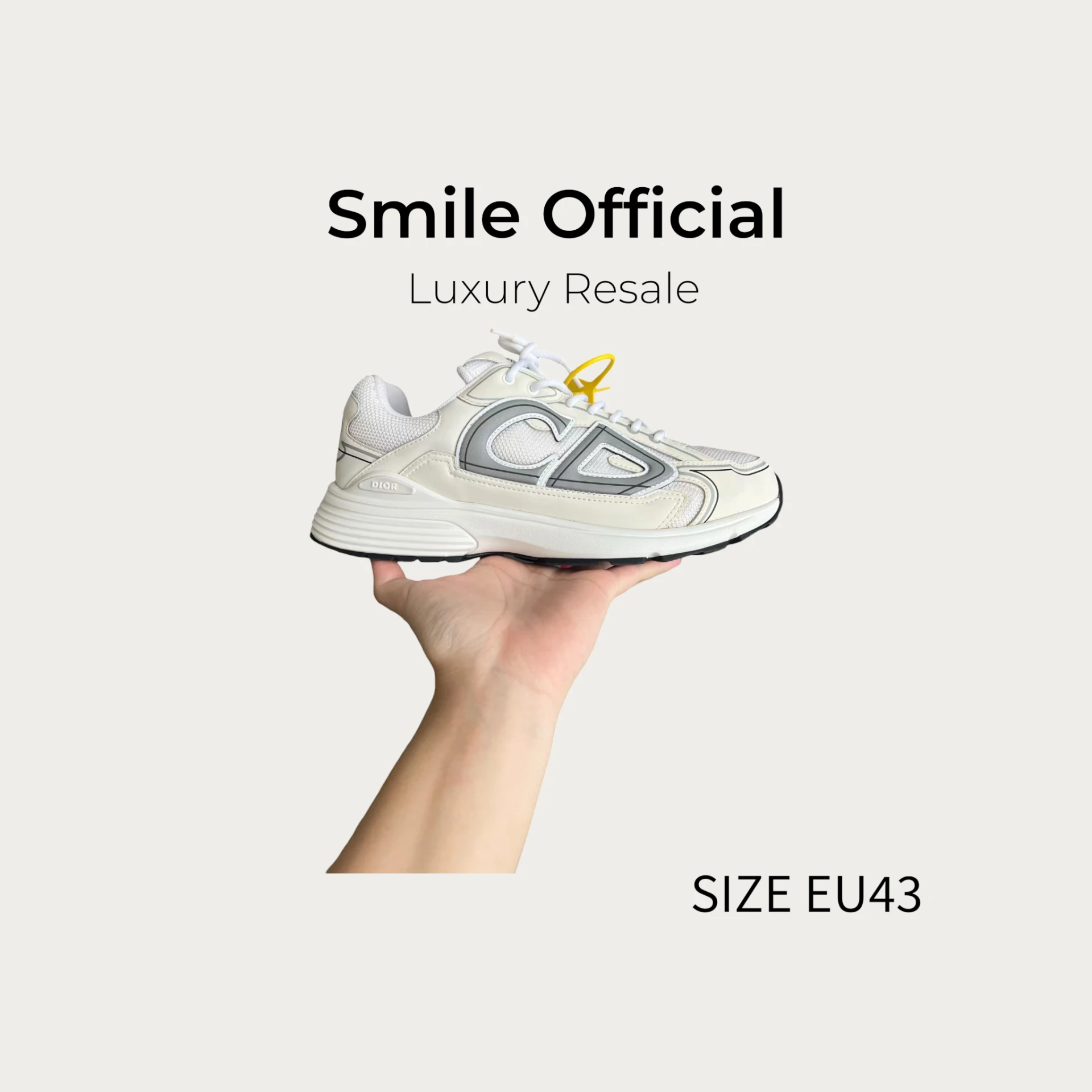 [SMILE] dior b30 白色 休閒鞋