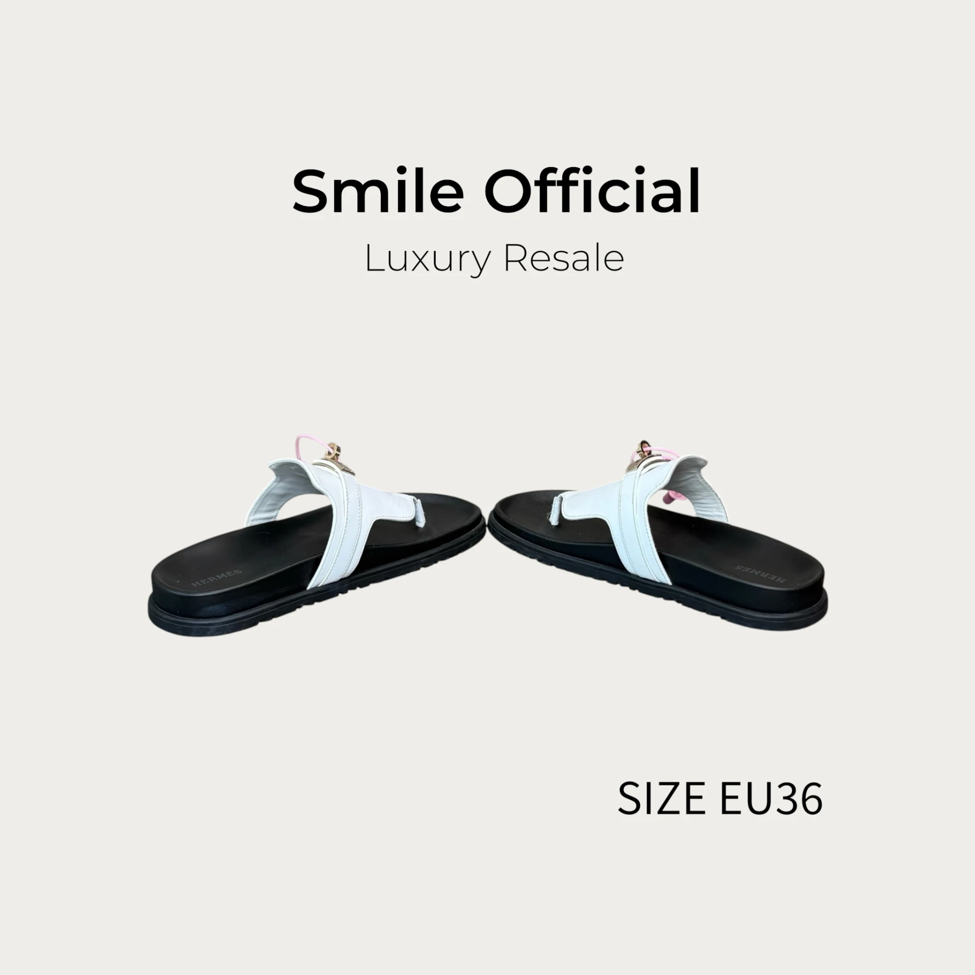 [SMILE] 愛馬仕Hermes Empire Kelly金扣涼鞋