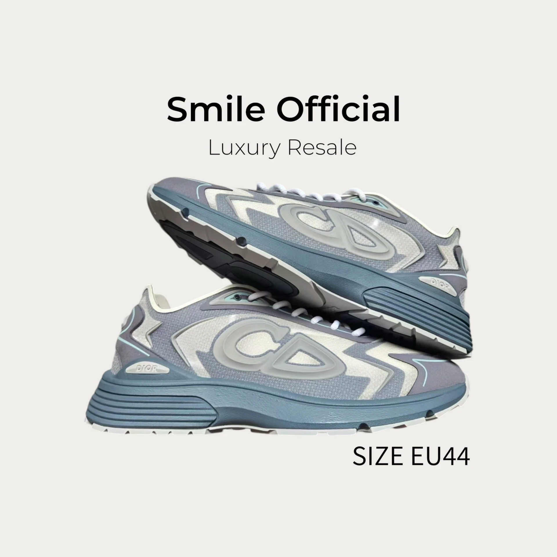 [SMILE] DIOR B30 COUNTDOWN 白藍 休閒鞋