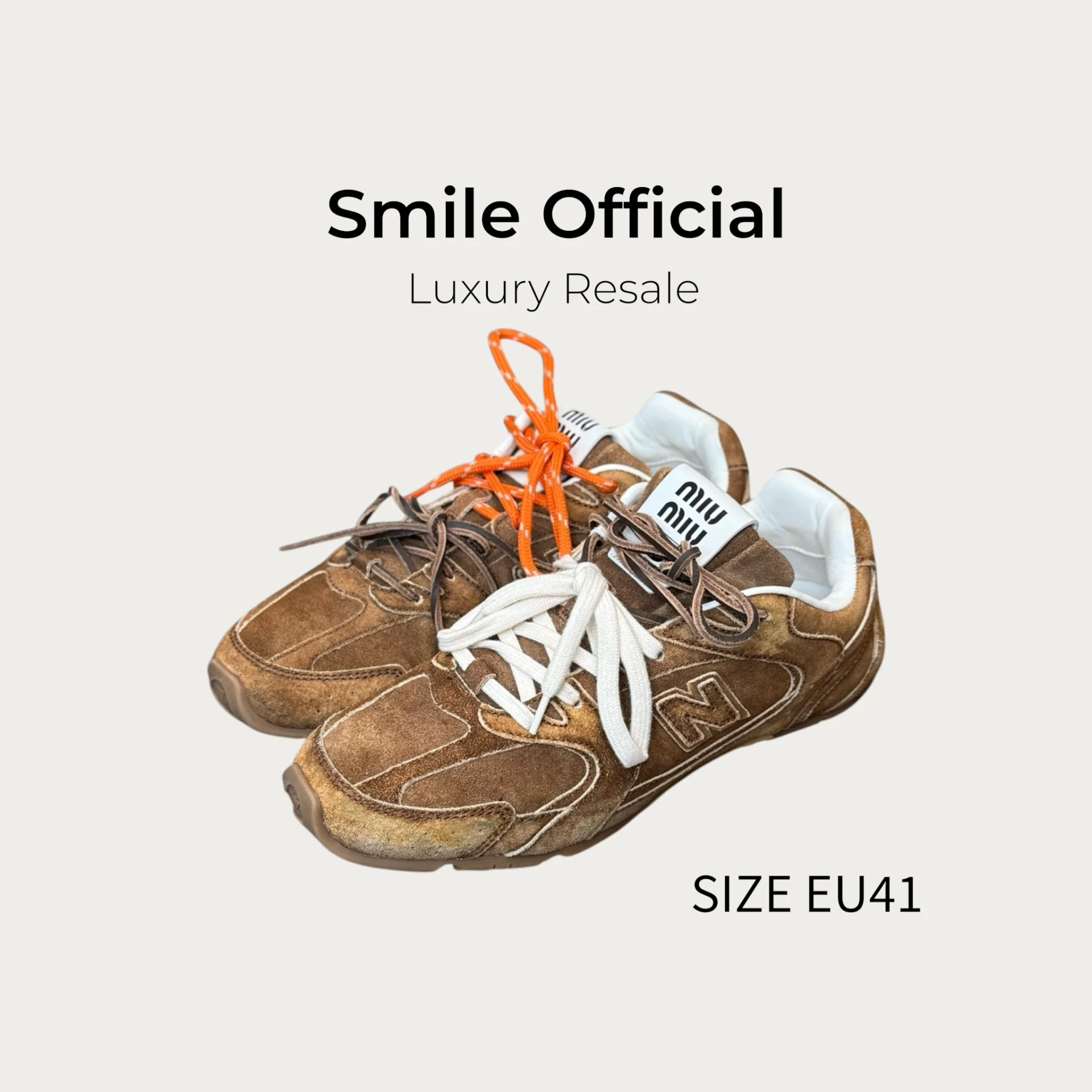 [SMILE] MIU MIU × New Balance NB 530 SL 肉桂色德訓鞋