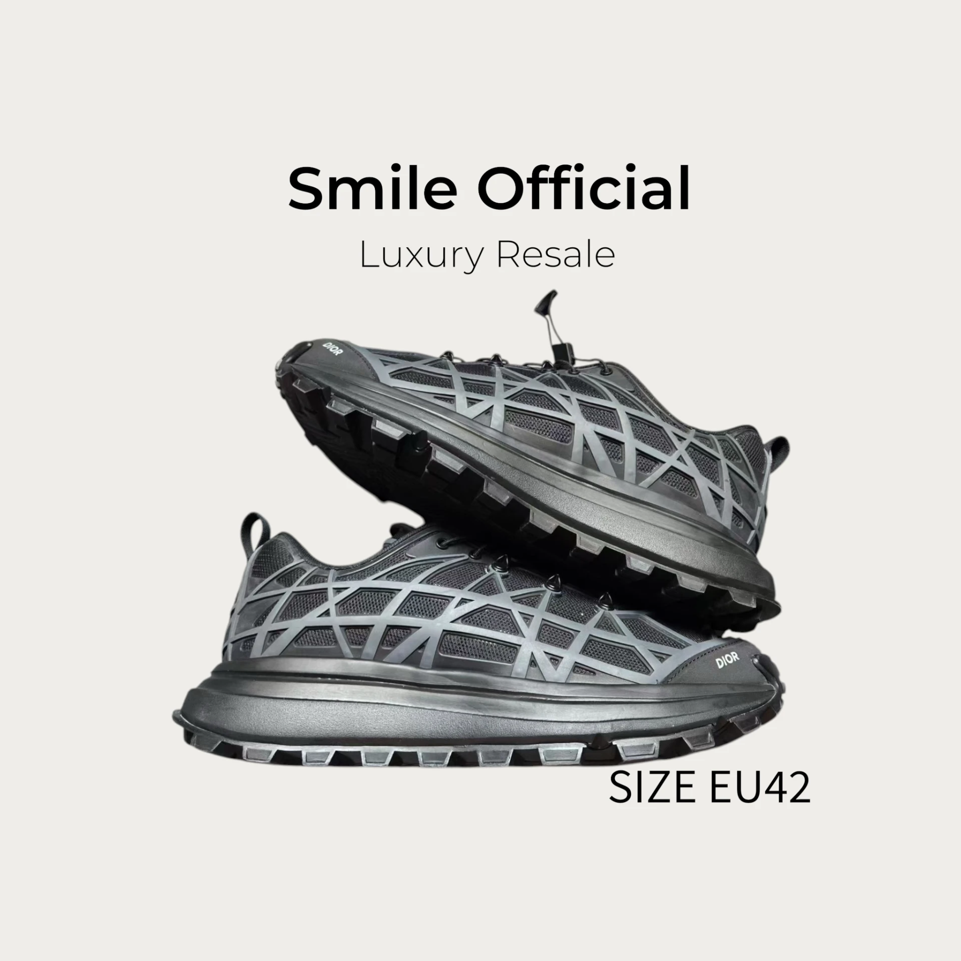 [SMILE]DIOR B31 黑 騰格紋 休閒鞋