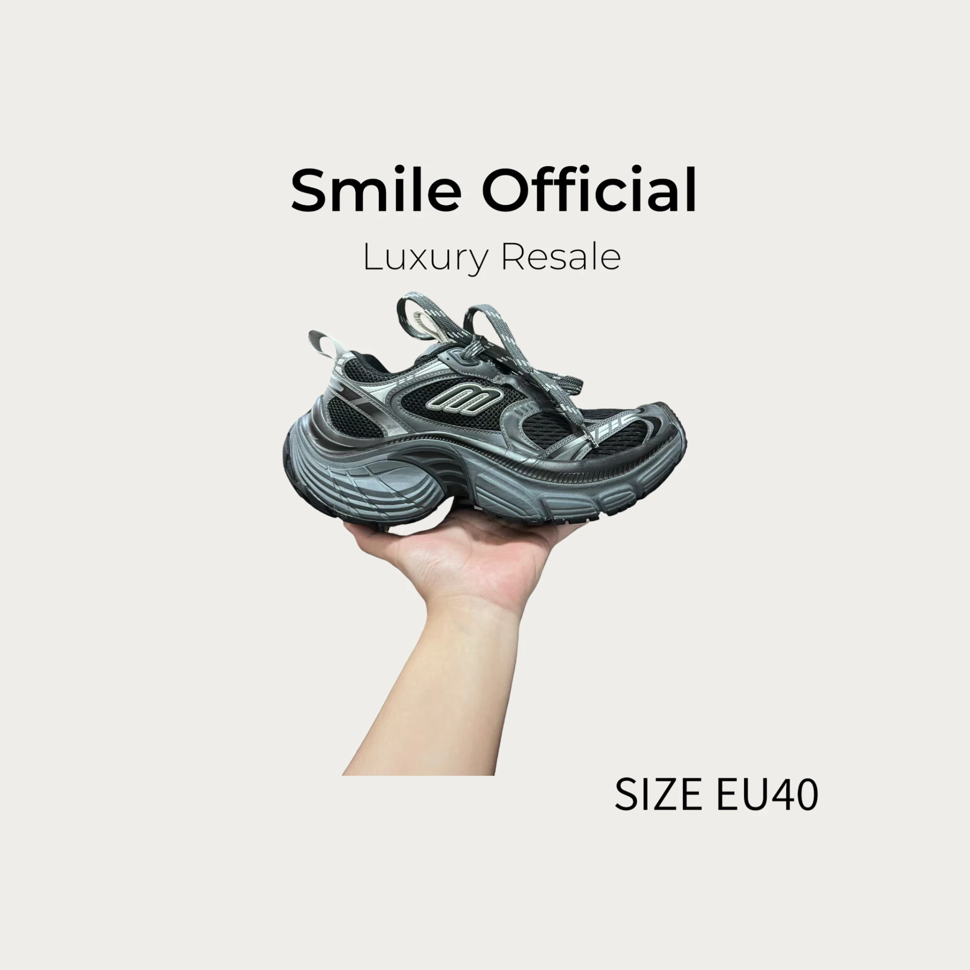 [SMILE] BALENCIAGA 巴黎世家 6xl 黑色