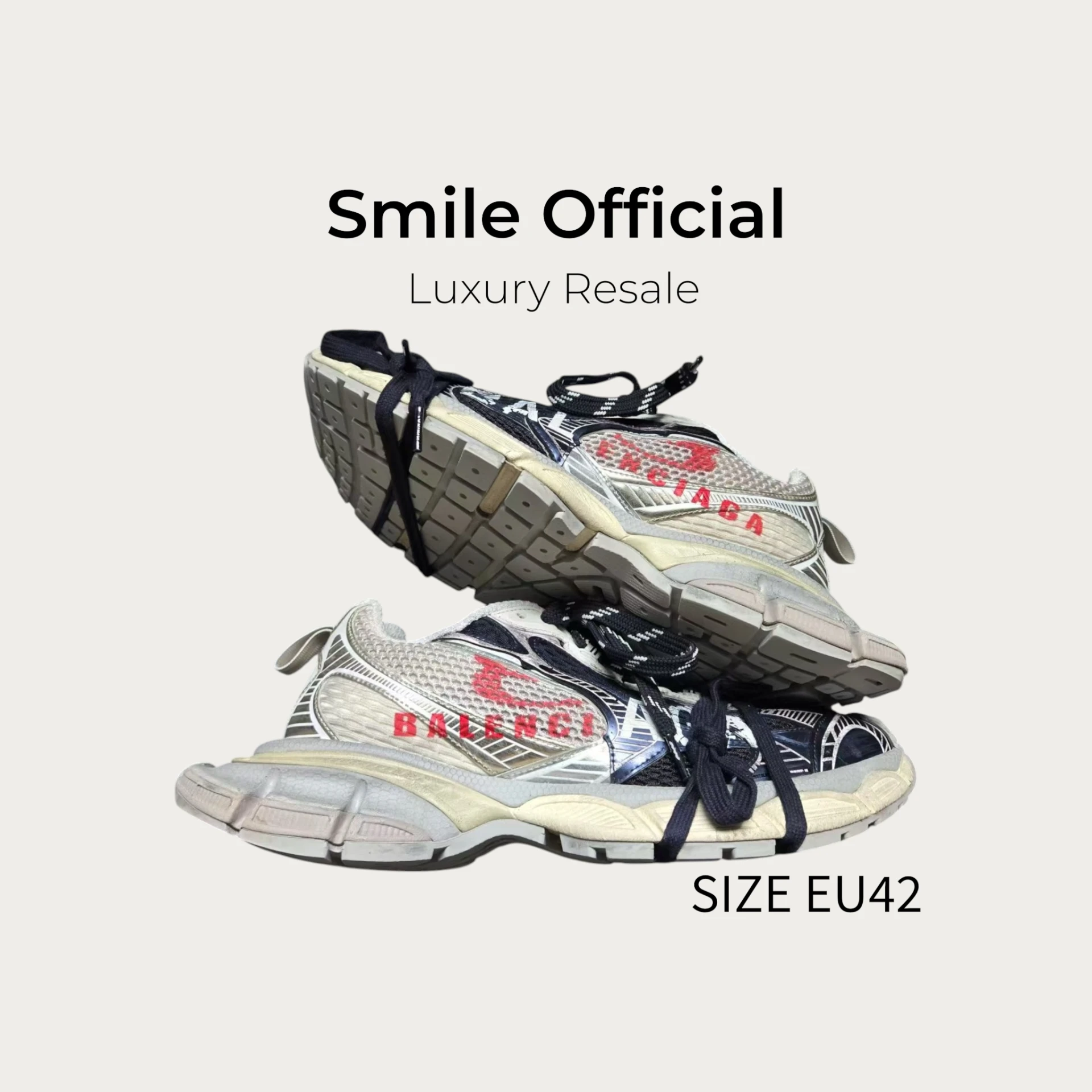 [SMILE] 巴黎世家BALENCIAGA 3XL 新款拼接塗鴉
