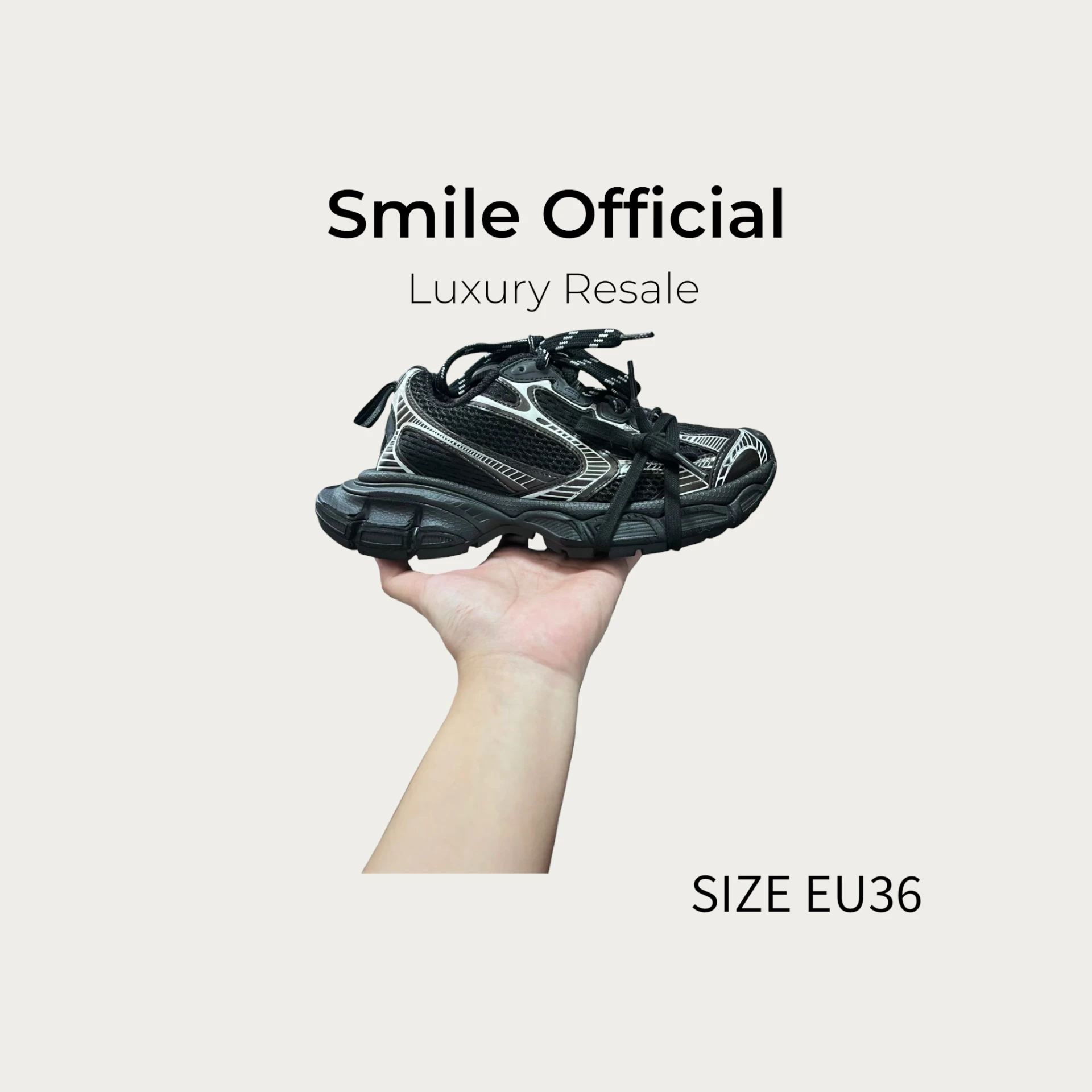 [SMILE] BALENCIAGA 巴黎世家 3xl 黑銀