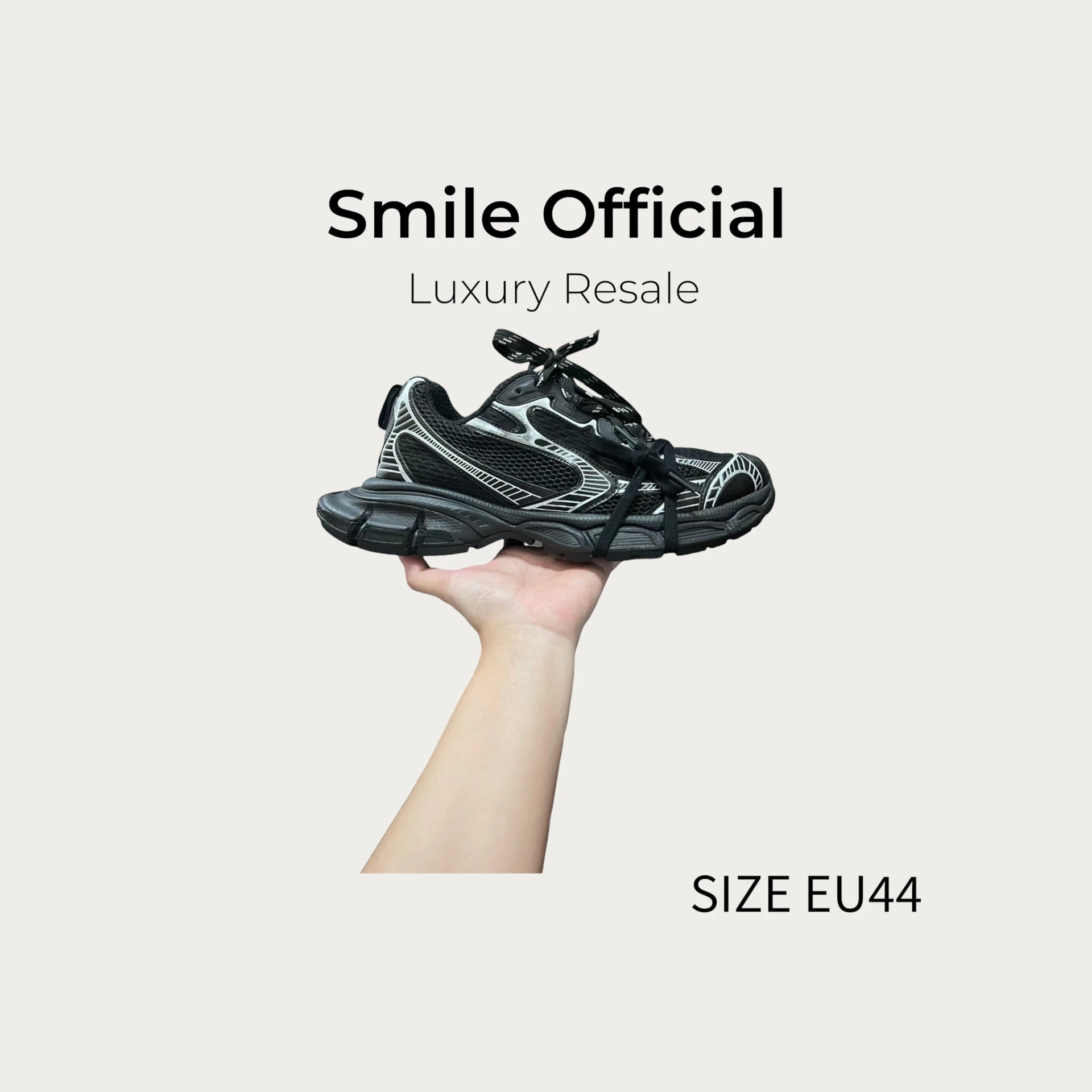 [SMILE] BALENCIAGA 巴黎世家 3xl 黑銀