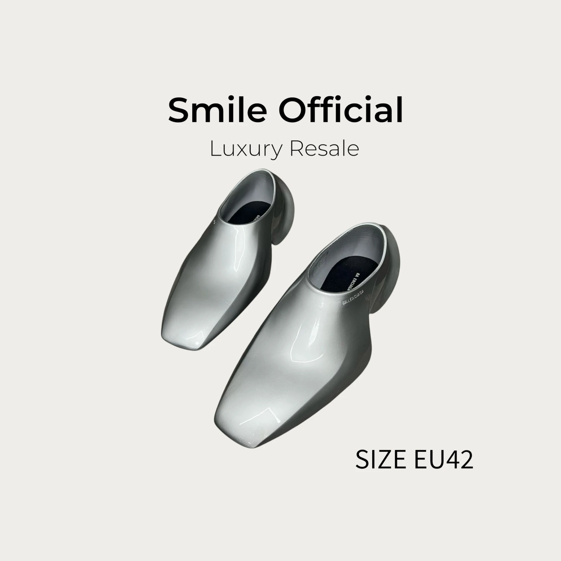 [SMILE] BALENCIAGA 巴黎世家space太空銀德比