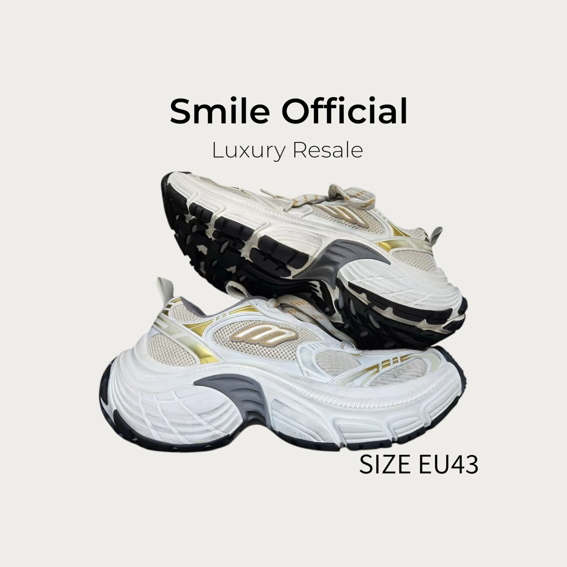 [SMILE] 巴黎世家BALENCIAGA 6XL 白金