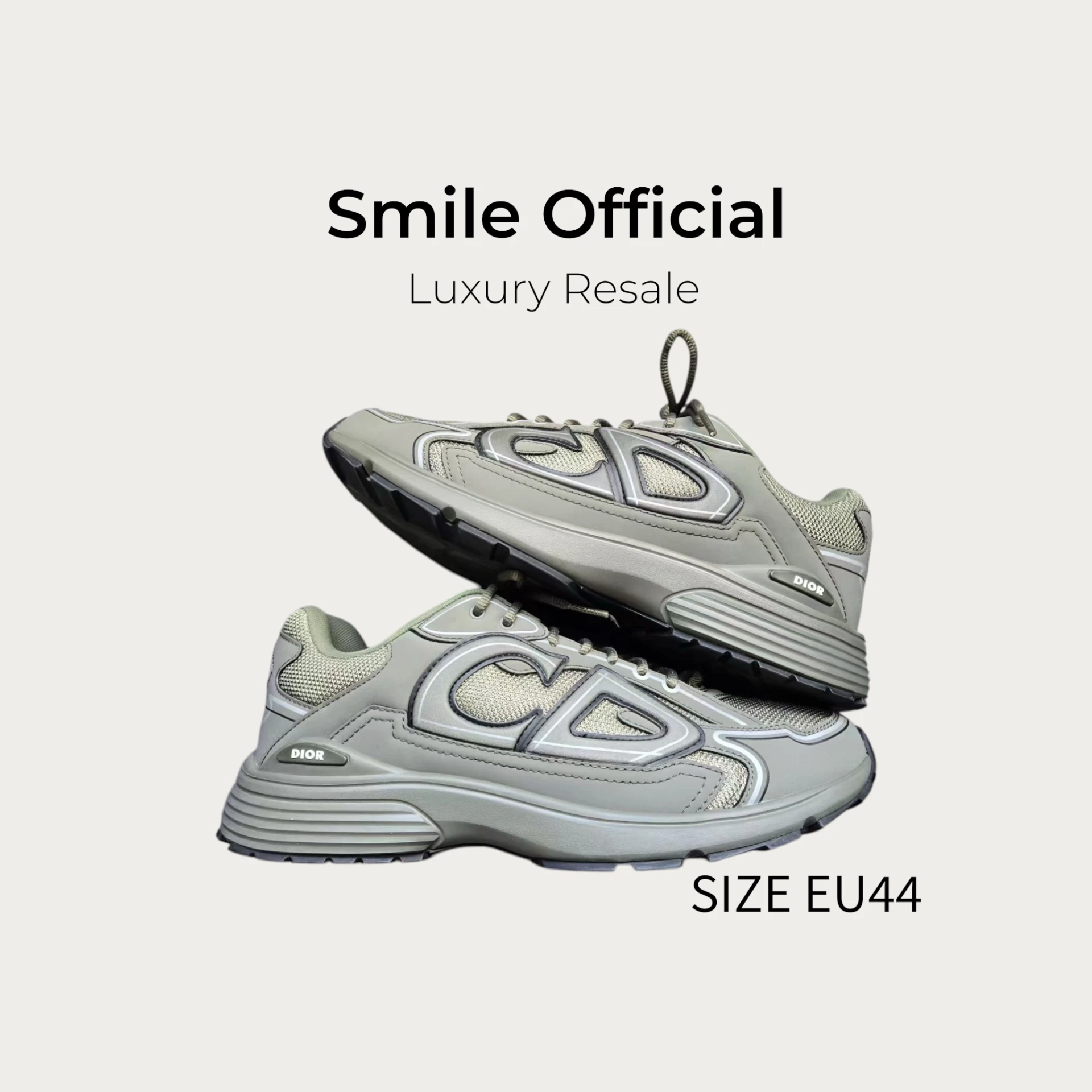 [SMILE] DIOR B30 橄欖綠 休閒鞋