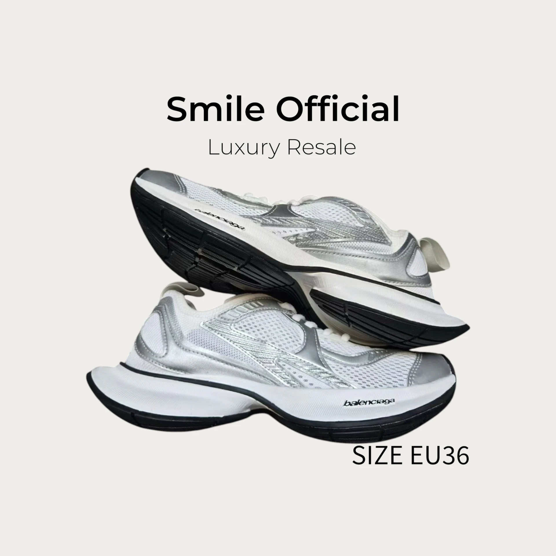 [SMILE] 巴黎世家BALENCIAGA CIRCUIT 灰白