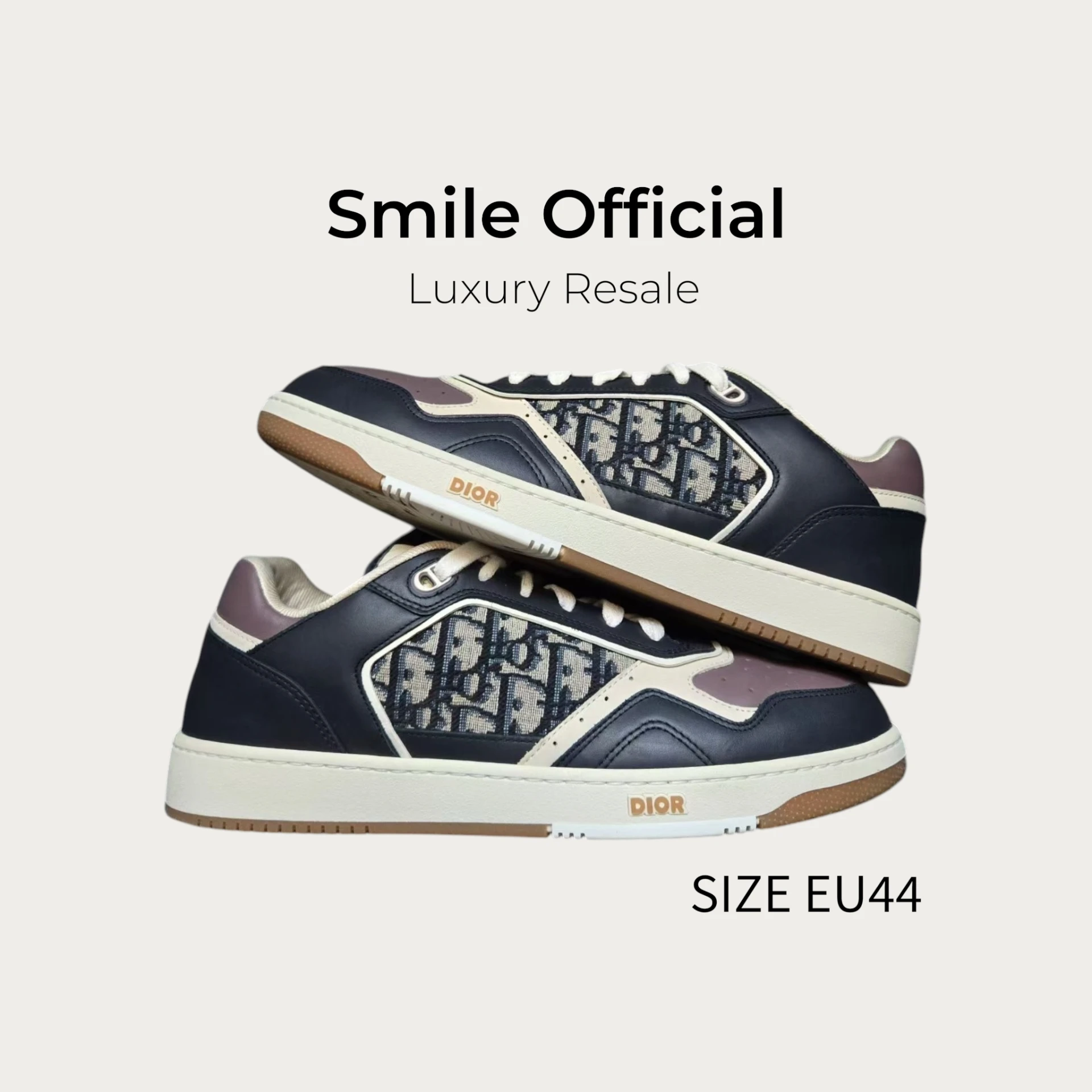 [SMILE] DIOR B27 深藍 休閒鞋