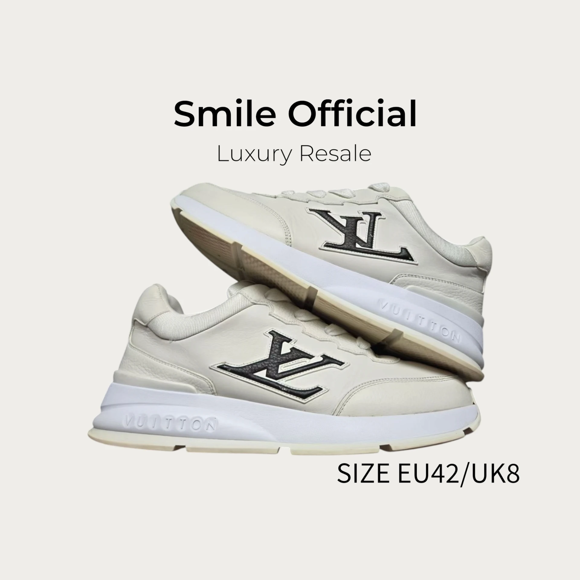[SMILE] LOUIS VUITTON LV CLASSIC 黑白 休閒鞋