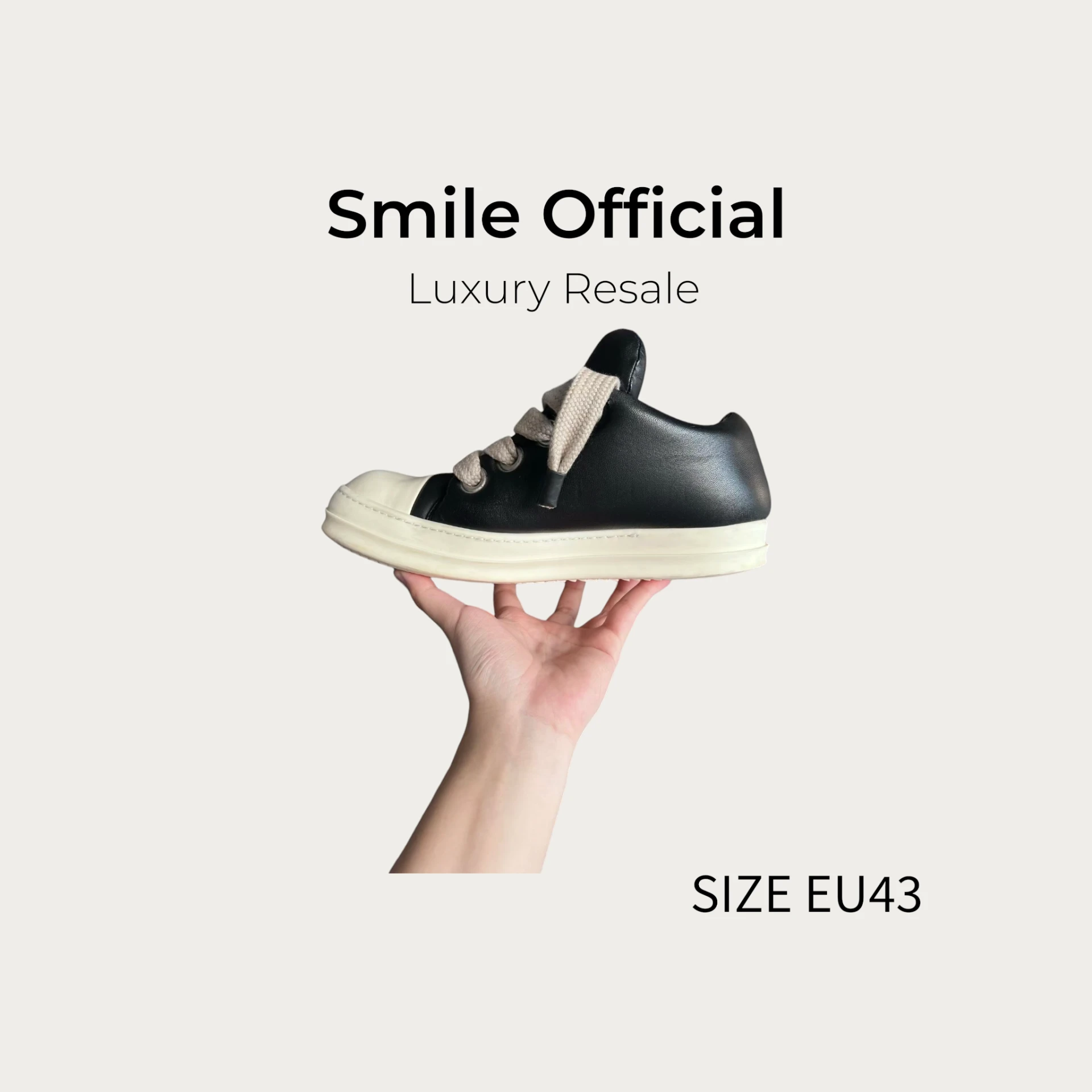 [SMILE] rickowens 胖丁 大匡威 主線 粗鞋帶