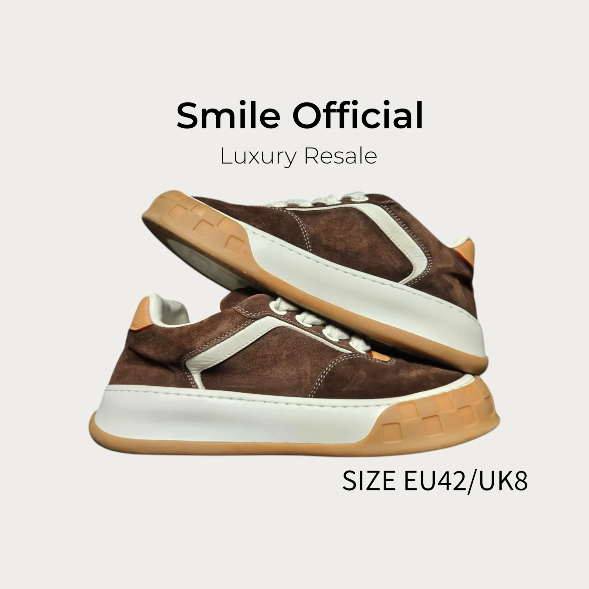 [SMILE] LOUIS VUITTON LV TILTED 白棕餅乾鞋