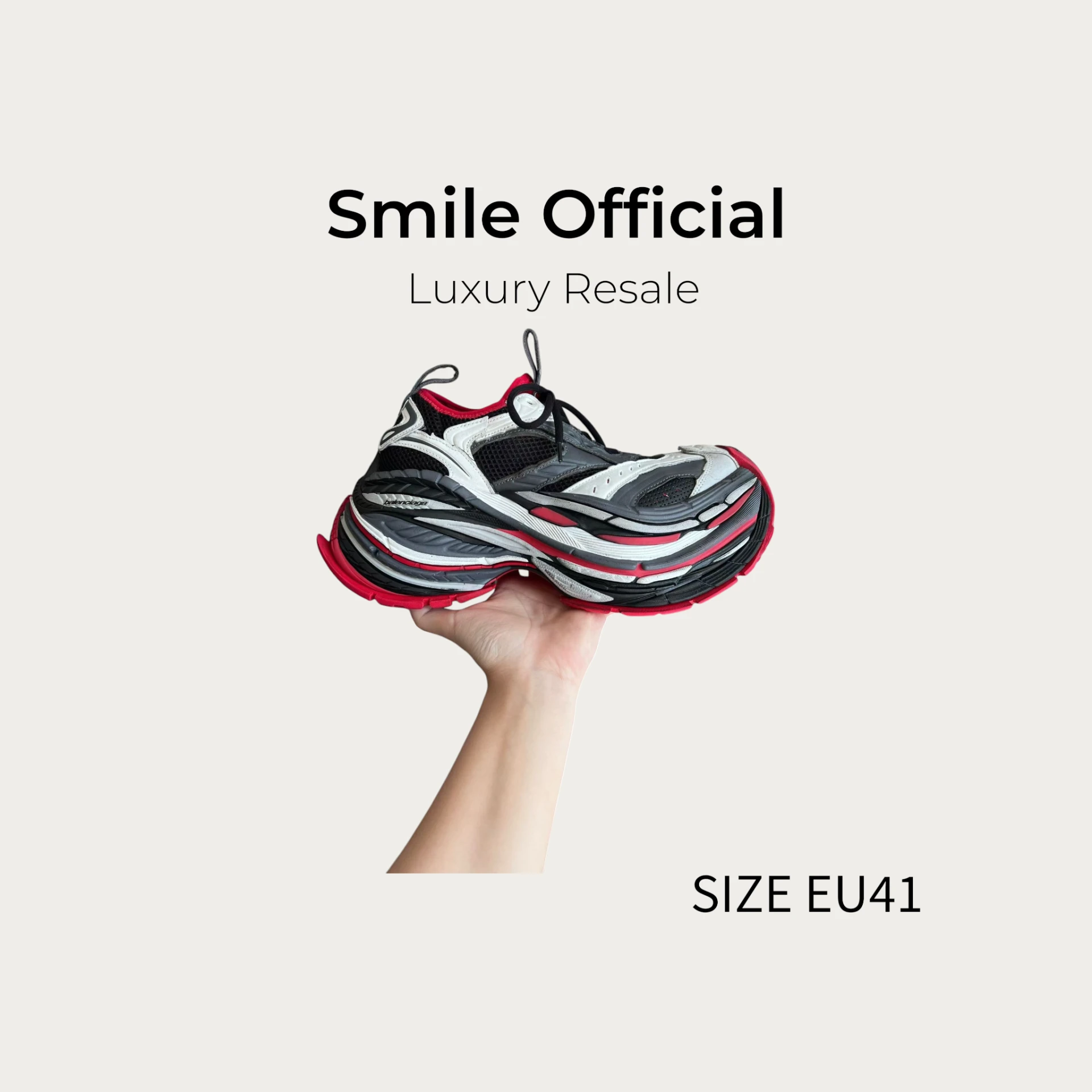 [SMILE] BALENCIAGA 巴黎世家 16xl 灰紅