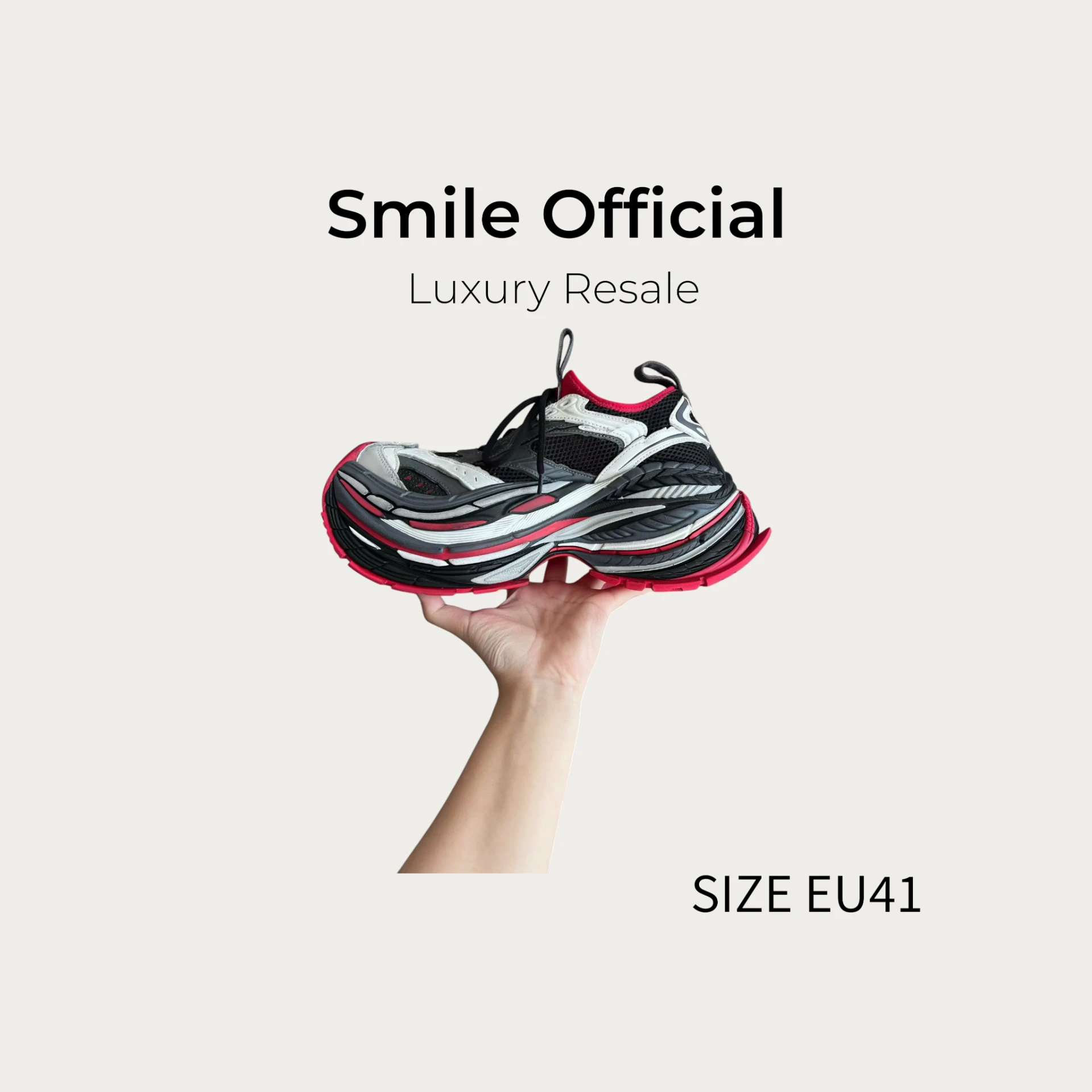 [SMILE] BALENCIAGA 巴黎世家 16xl 灰紅