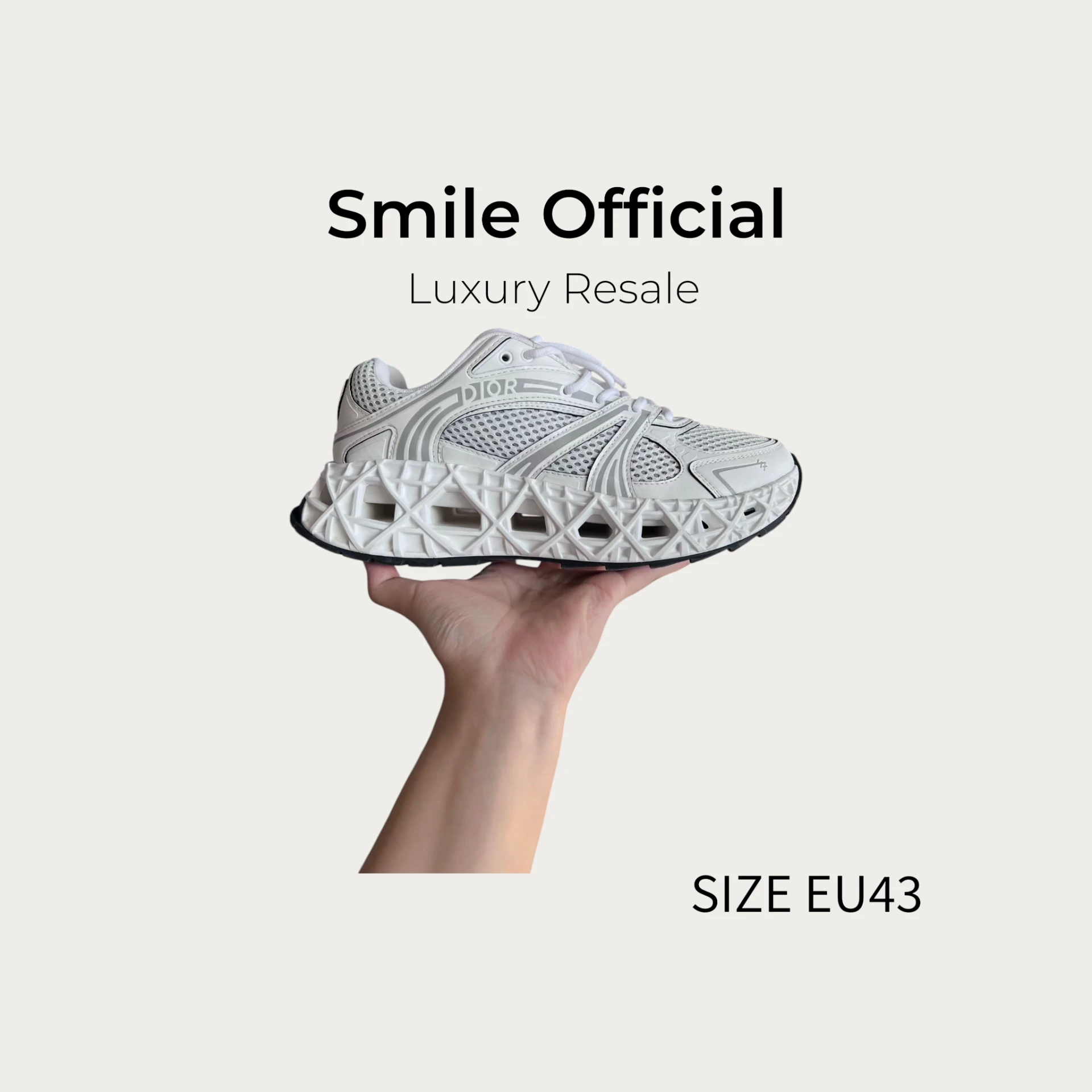 [SMILE] Dior b35 NXXT 白色 休閒鞋