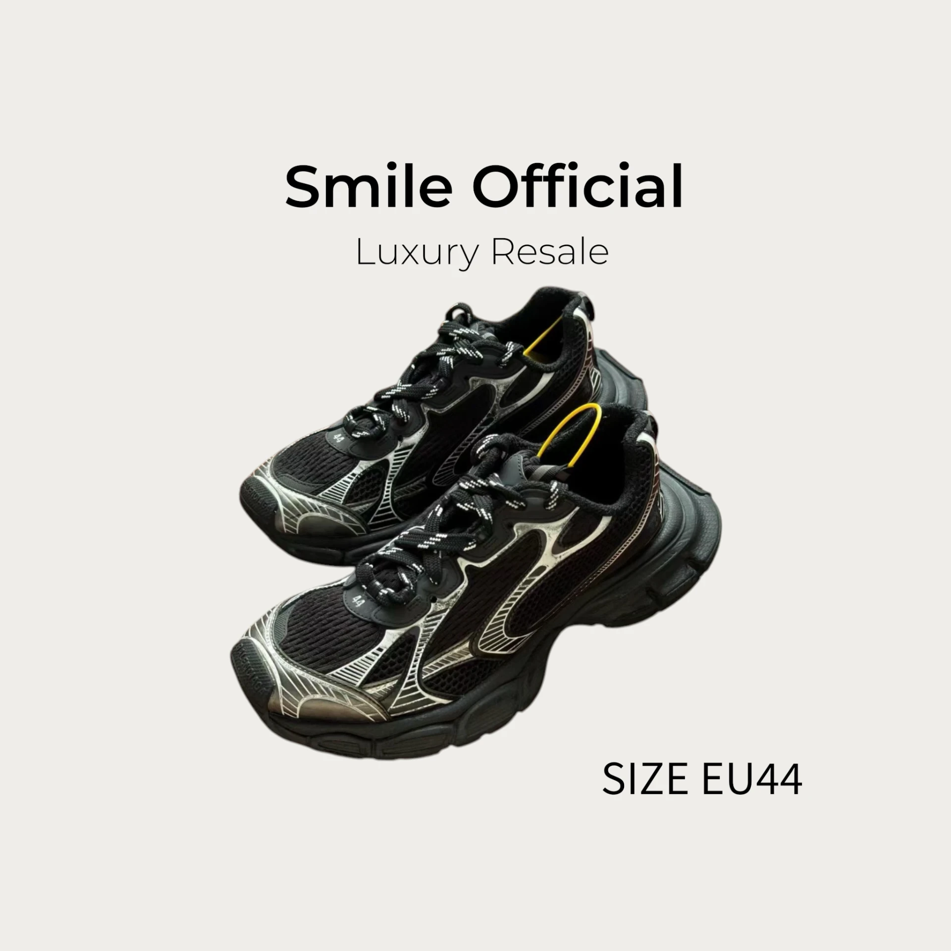 [SMILE] Balenciga巴黎世家3xl 黑銀