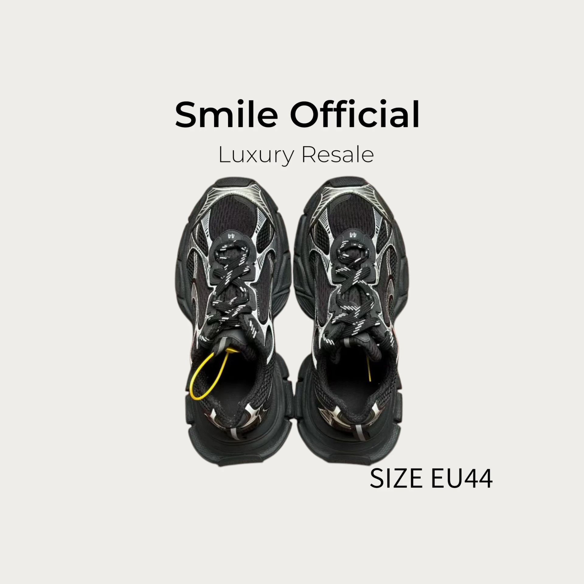 [SMILE] Balenciga巴黎世家3xl 黑銀