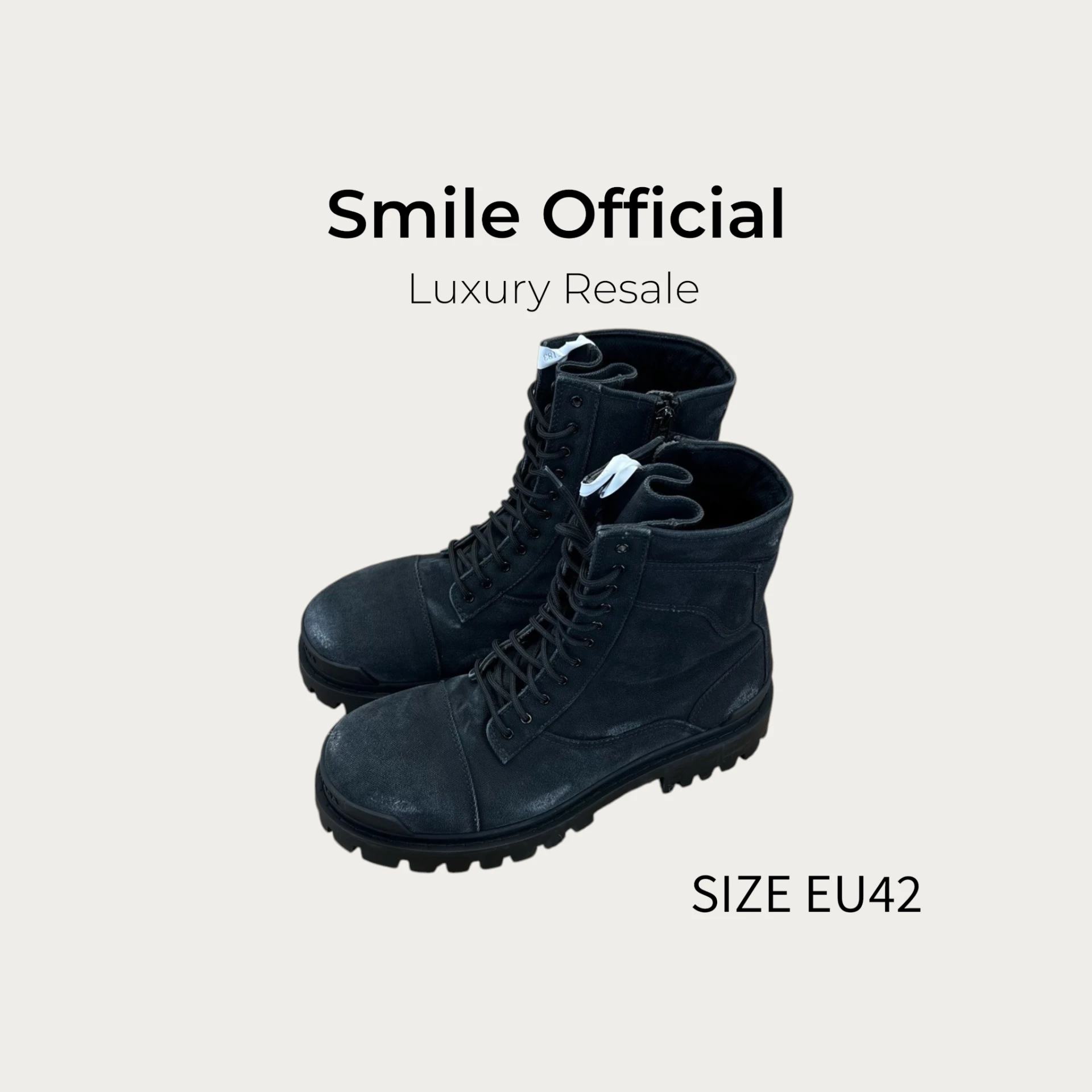 [SMILE] BALENCIAGA 巴黎世家 Combat Strike馬丁靴