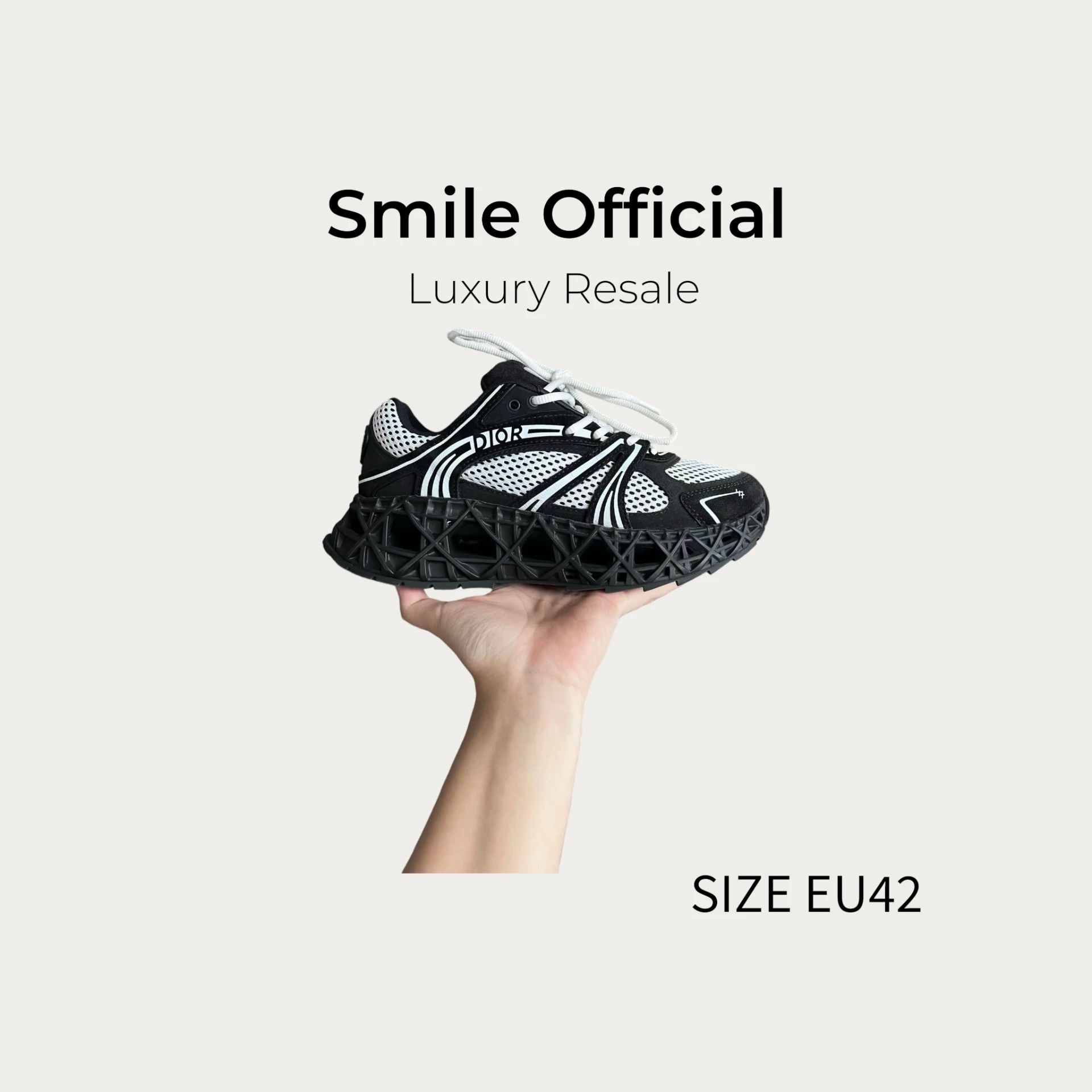 [SMILE] dior b35 nxxt 黑色 休閒鞋