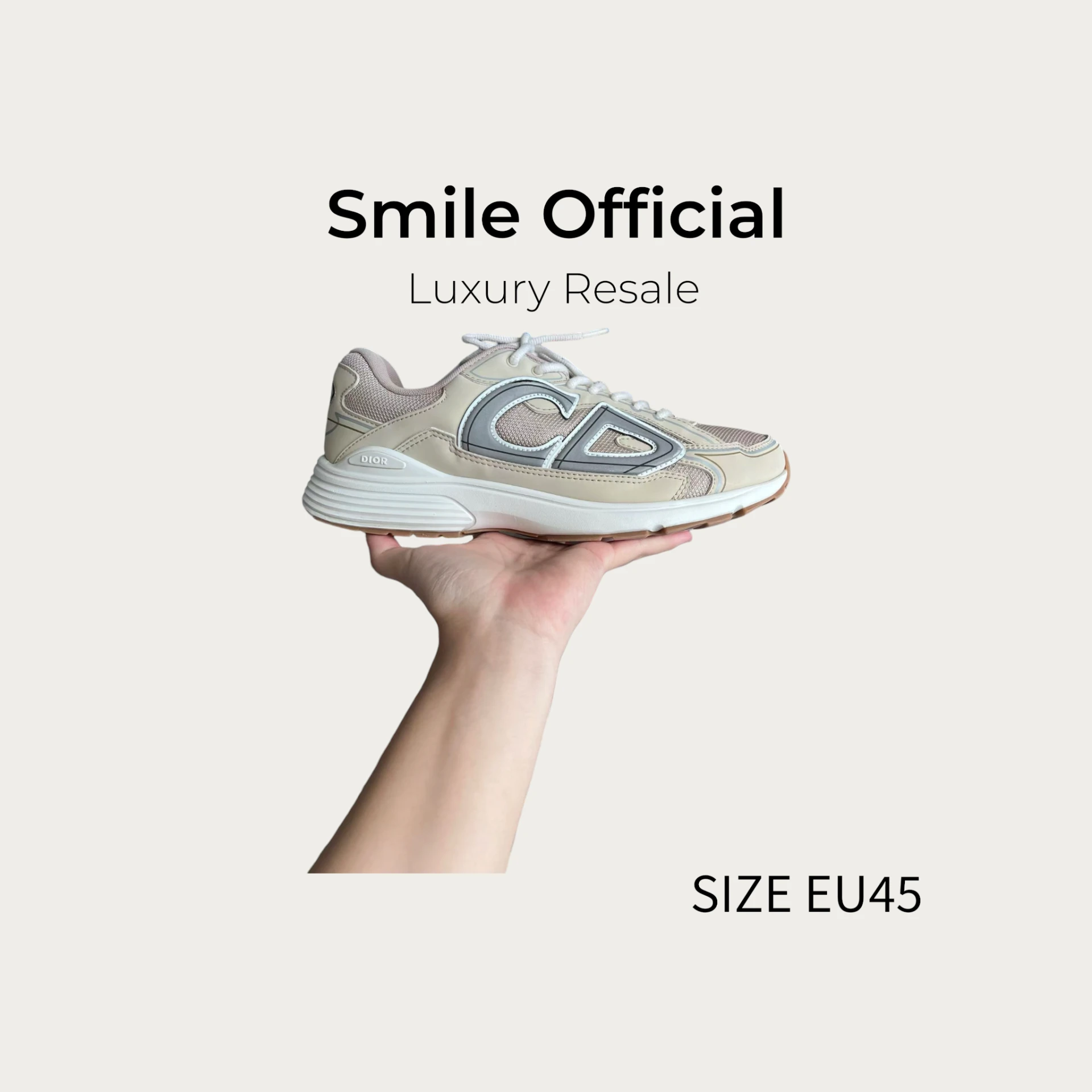 [SMILE] dior b30 奶油白色