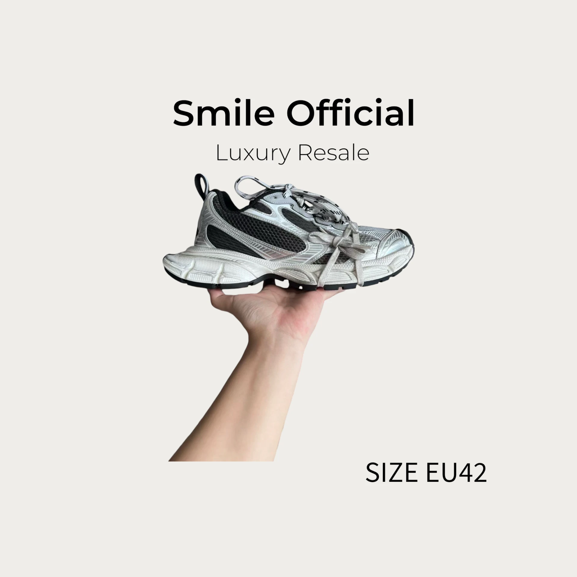[SMILE] BALENCIAGA 巴黎世家 3xl 灰色 黑白灰漸變