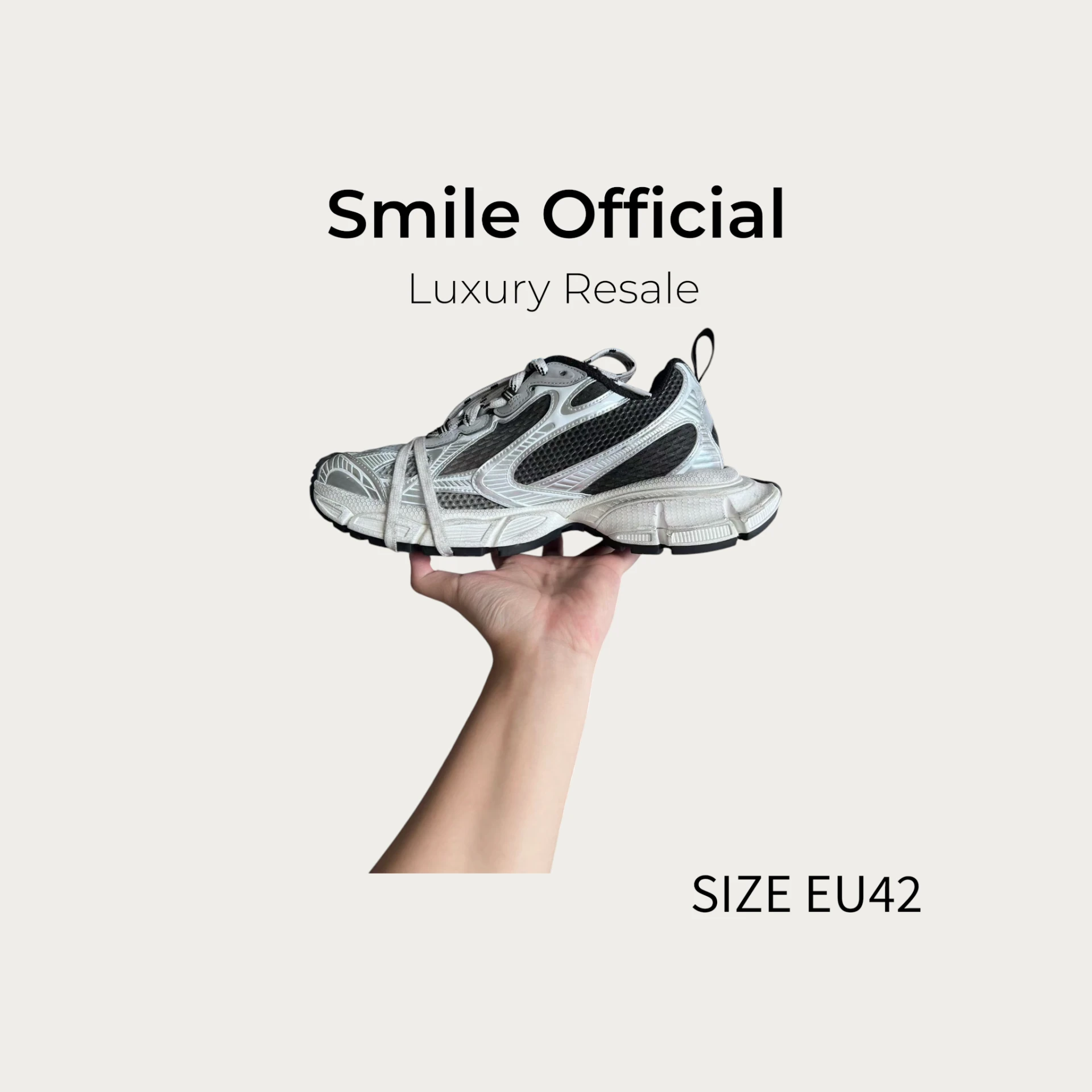 [SMILE] BALENCIAGA 巴黎世家 3xl 灰色 黑白灰漸變