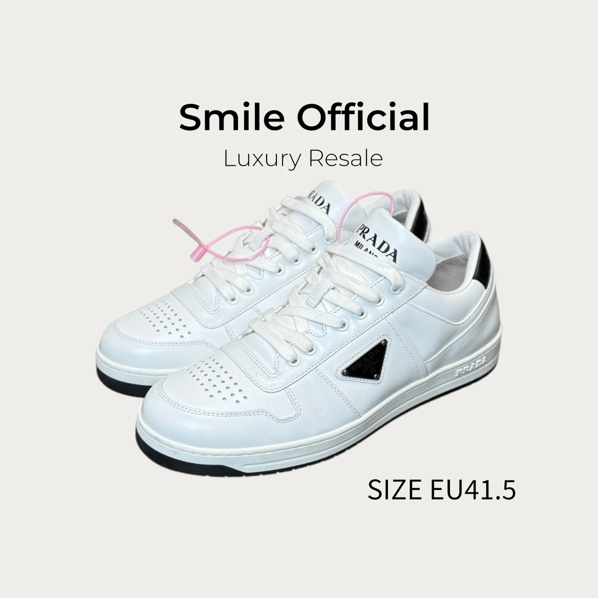 [SMILE] Prada Downtown三角標板鞋