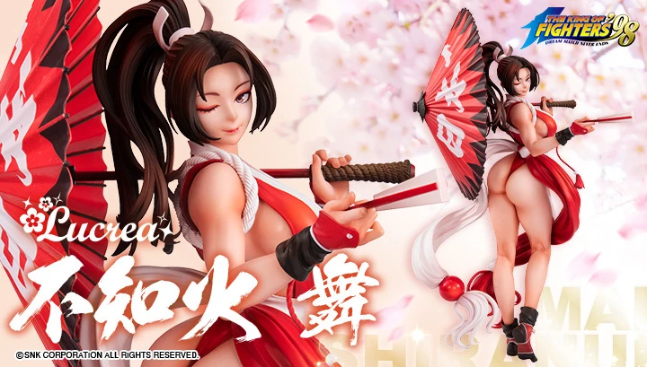 【角色模型】MegaHouse Lucrea《格鬥天王 ’98》KOF THE KING OF FIGHTERS 不知火舞 預計2026年10月登場！