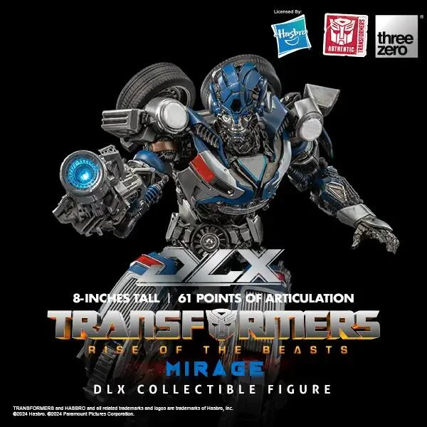 【現貨】threezero DLX 變形金剛 萬獸崛起 幻影 & 諾亞 可動 完成品