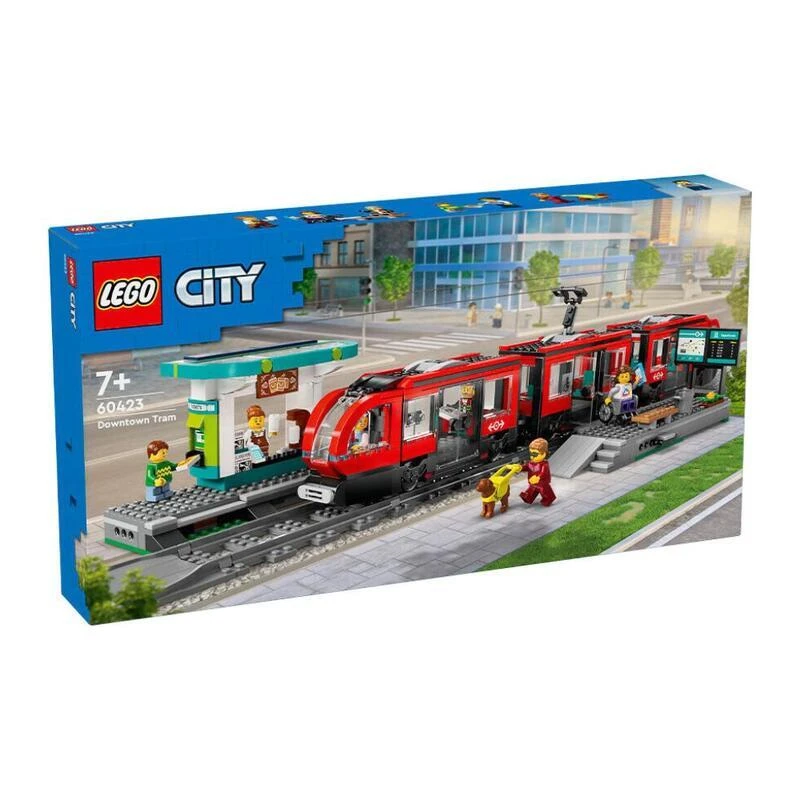 【現貨】LEGO 樂高 60423 樂高 LEGO 60423 CITY系列 市區路面電車和車站