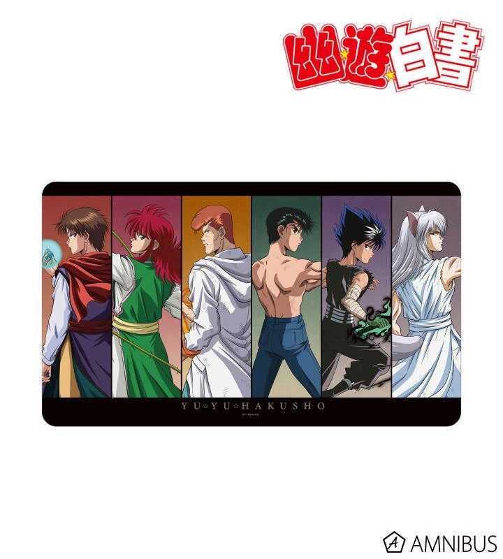 【現貨】AMNIBUS 幽遊白書 戰鬥背影 軟膠桌墊 電腦桌墊 再販