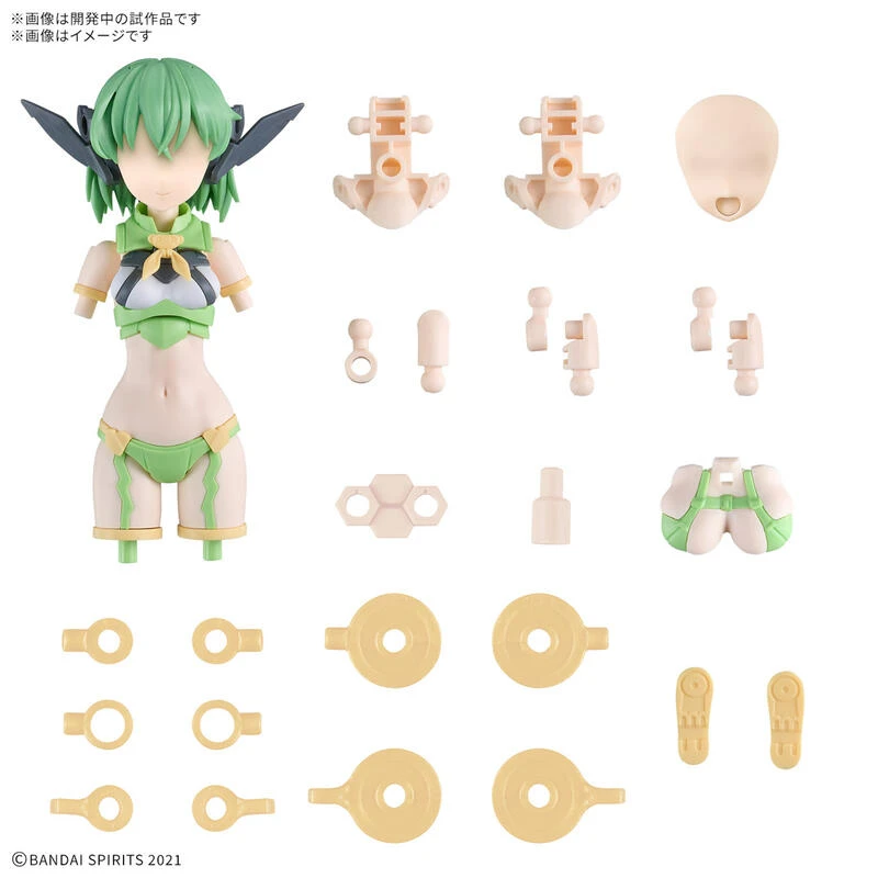 【現貨】萬代 組裝模型 30MS 組裝少女輕作戰 配件套組16（妖精裝）[顏色B]