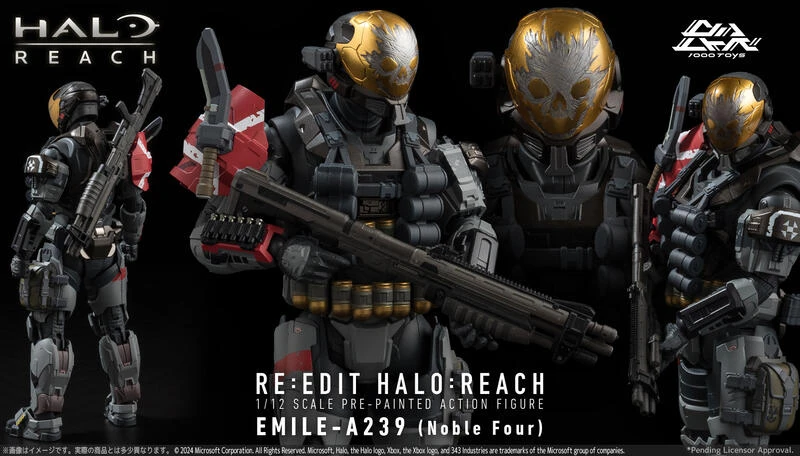 【現貨】千值練 RE:EDIT 1000Toys HALO 最後一戰 EMILE-A239 貴族4號