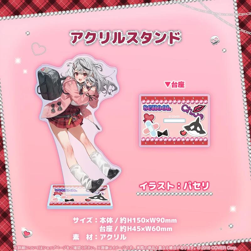 【現貨】Hololive 沙花叉克蘿伊 沙花叉クロヱ 辣妹叉衣装記念 壓克力立牌