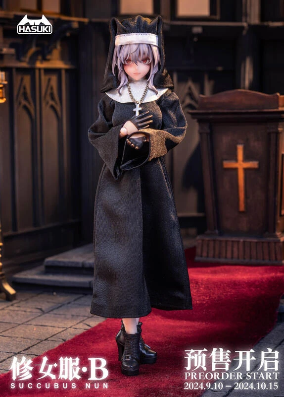 【現貨】HASUKI 神貓跳動 CS018 修女服B 配件包 不含本體