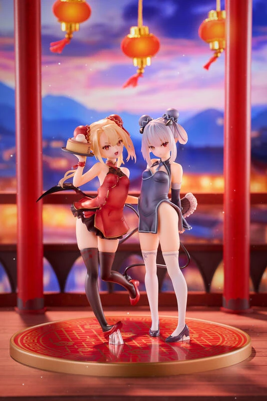 【現貨】VIOLET STUDIO 毛玉牛乳 蒂芙妮&克洛耶 1/8 PVC 完成品