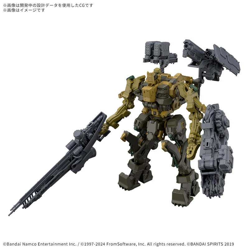 【現貨】萬代 組裝模型 30MM 機戰傭兵VI RaD CC-3000 WRECKER 乳牙