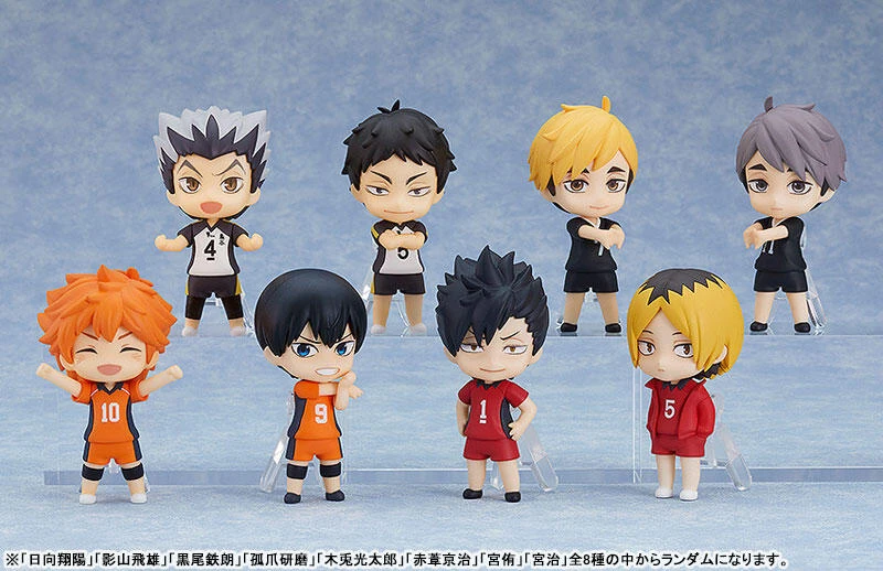 【現貨】代理版 GSC 驚喜黏土人 排球少年 全國大賽篇 中盒8入 再版