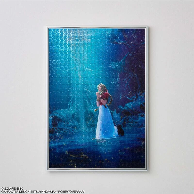 【現貨】SQEX 太空戰士7 FFVII 重生 艾莉絲 Key Art 拼圖 1000片