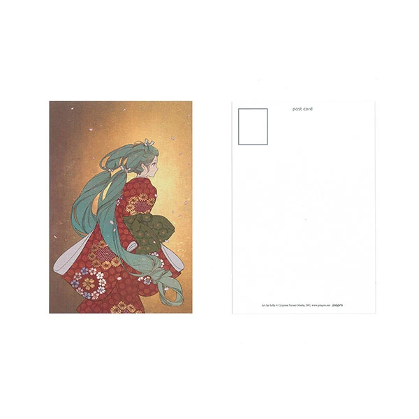 【現貨】初音未來 見返り美人ミク 回眸美人未來 明信片 A款