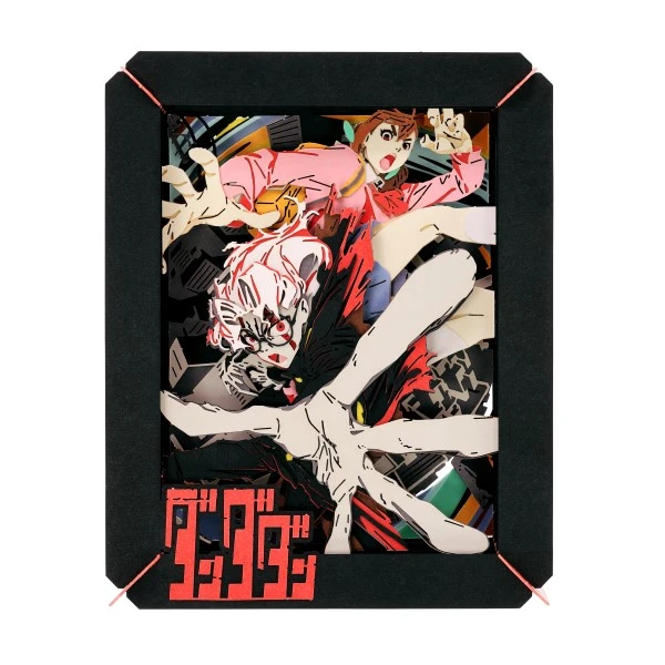 【現貨】Ensky PAPER紙劇場 膽大黨 PT-374 桃&厄卡倫 紙模型