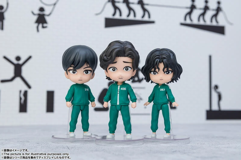 【現貨】 代理 Figuarts mini 魷魚遊戲 參賽者 成奇勳 姜曉 曹尚佑 三款合售