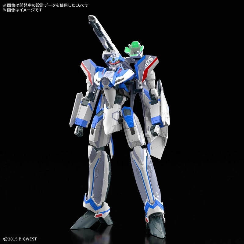 【現貨】萬代 組裝模型 HG 1/100 超時空要塞 VF-31J 英雄式 疾風・英麥曼座機